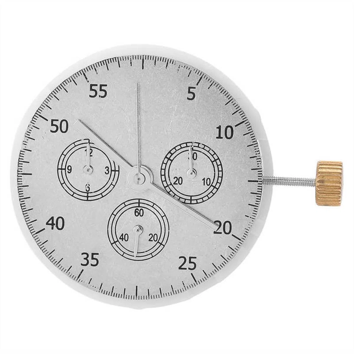 Movimiento de reloj de repuesto mecánico de metal piezas de movimiento de reloj sin calendario Piezas de reparación de relojes Herramientas de reparación de relojes