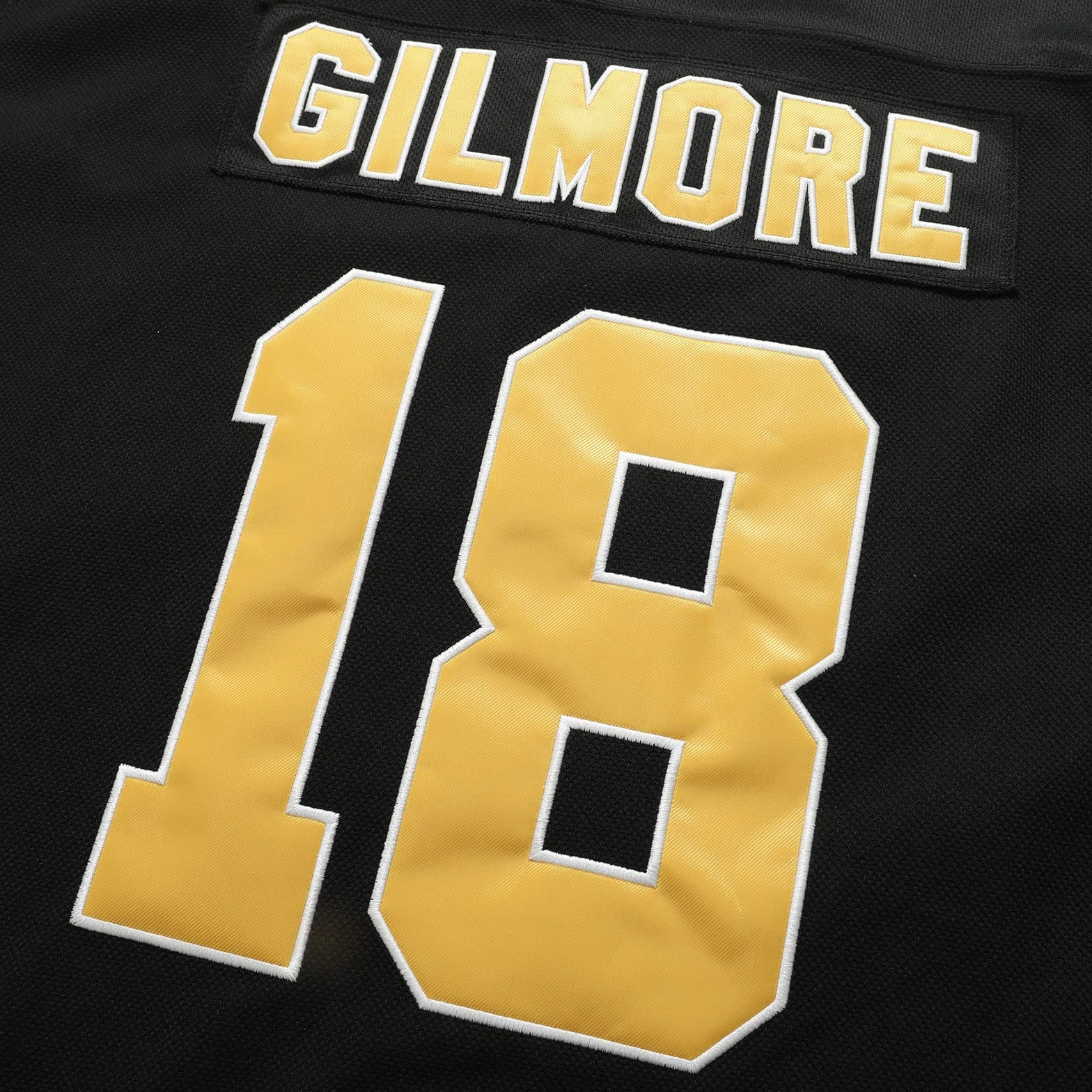 Happy Gilmore #18 Jersey Boston Adam Sandler 1996 Movie Ice Hockey Jersey cosido S-XXXL, ropa de hip hop de los años 90 para fiesta