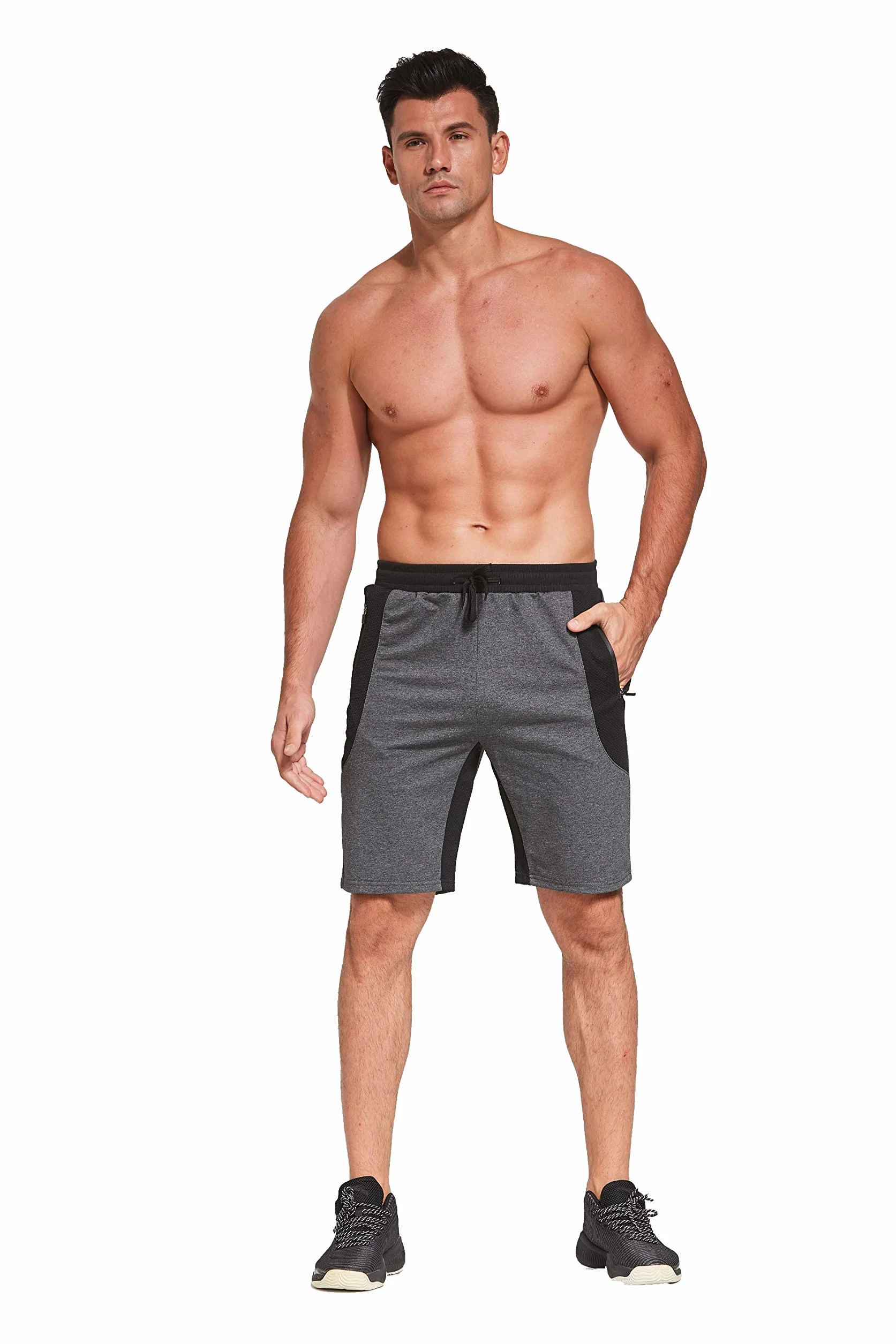 Tansozer Pantalones Cortos Hombre Deporte Running