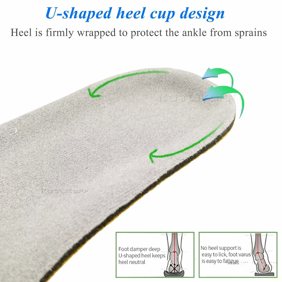 Shoe Inserts Pad Soft Sport Insoles Memory Foam Breathable Outdoor Running Silicone Gel Cushion Orthopedic Insoles EU 35-47 Size (Size : XL EU 44-47)