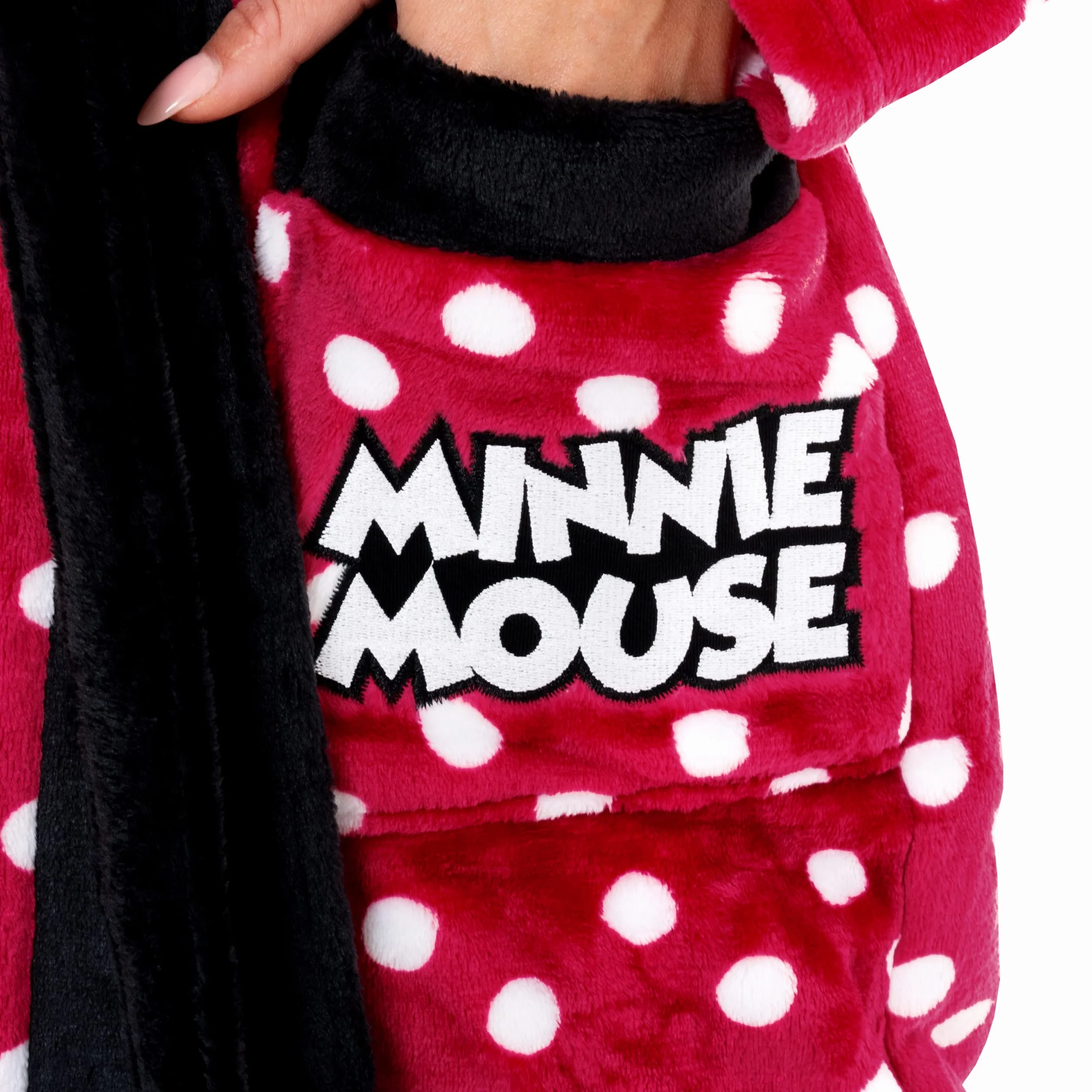 Disney Albornoz Mujer | Bata Invierno Minnie Mouse | Bata Polar para Mujeres