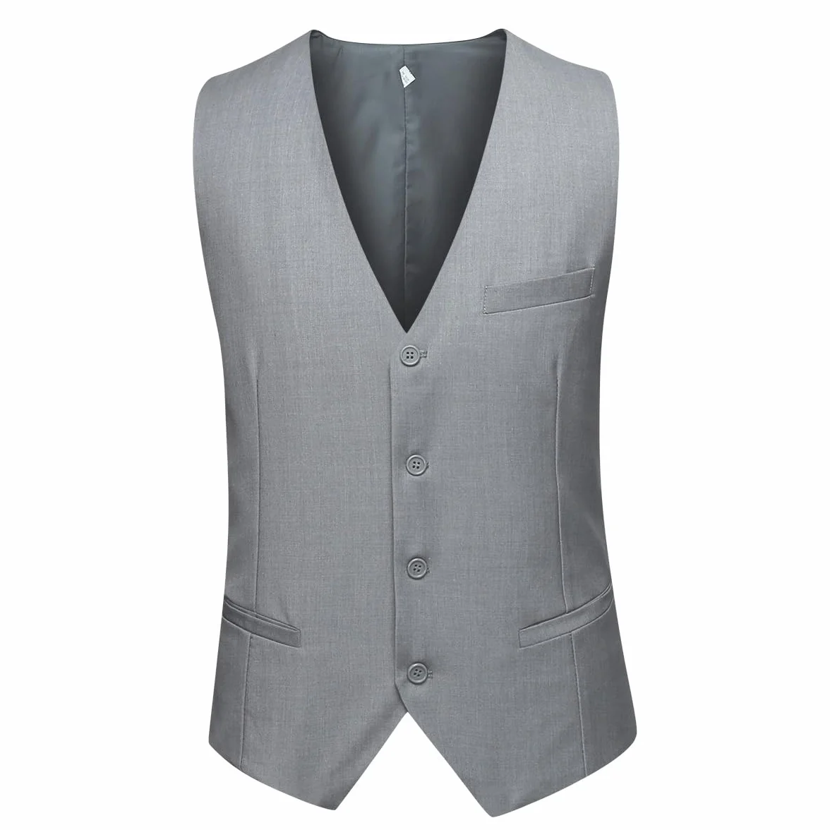 YOUTHUP Traje de 3 Piezas de Hombre Slim Fit Trajes de Boda de Negocios para Hombres Blazer Chalecos y Pantalones