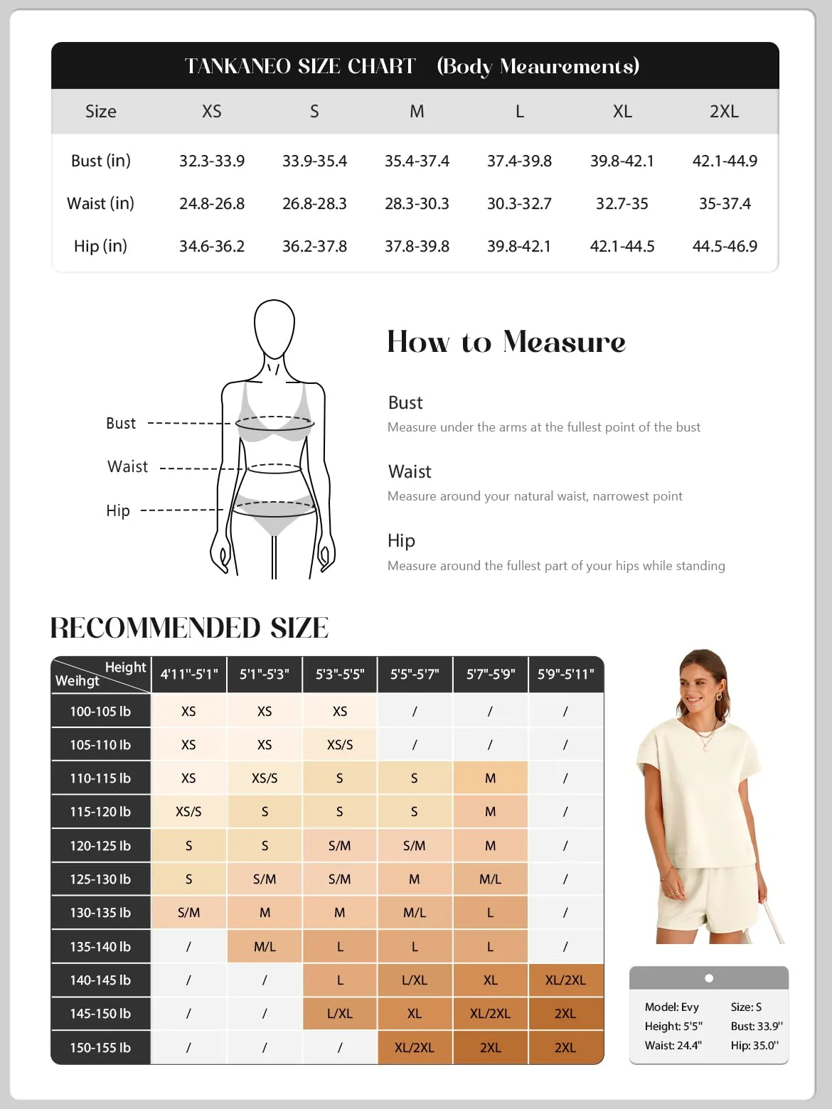 Tankaneo Rp5772 Juego de Pijama Mujer