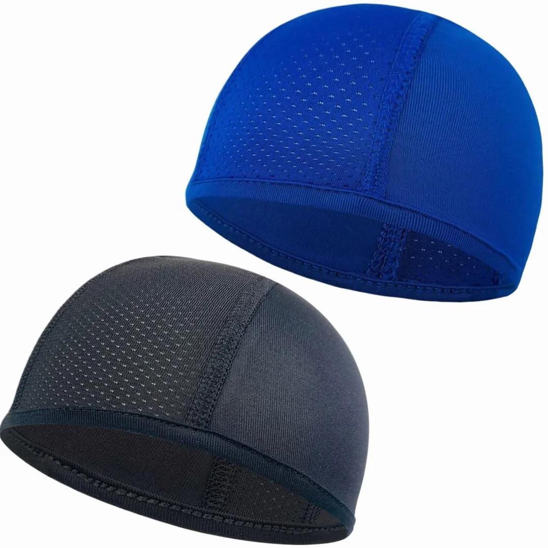 Forro para Casco y Gorra para Correr Skull Cap Hombre, Gorro para Casco de Bicicleta, Accesorios Absorbe el Sudor