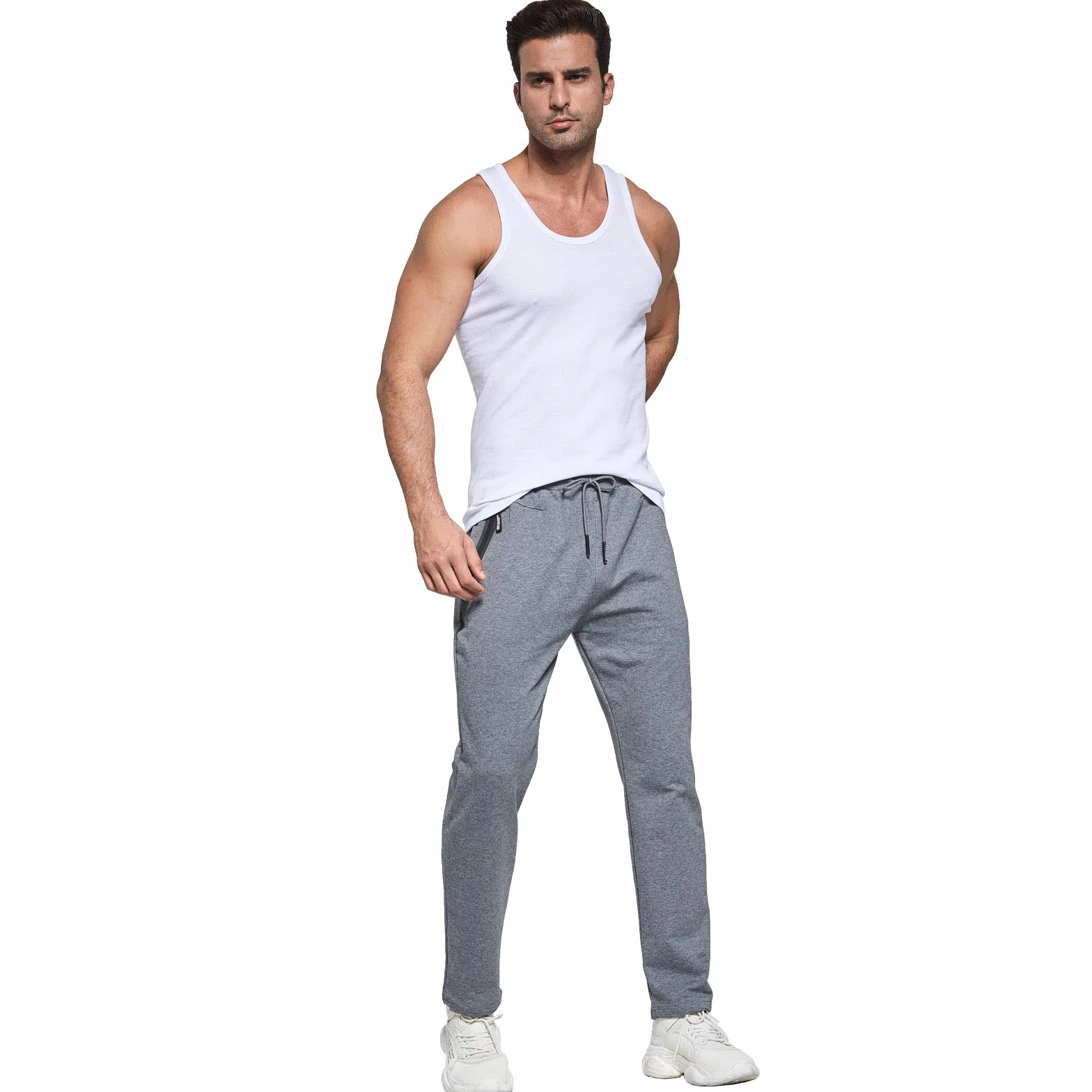 JustSun Pantalon Chandal Hombre Deporte Running Pantalones