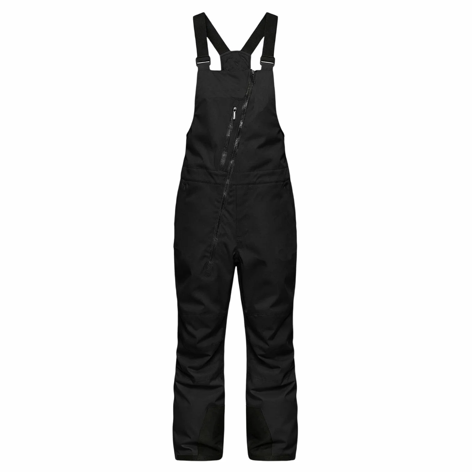 Pantalones de esquí para mujer impermeables térmicos con peto ajustable