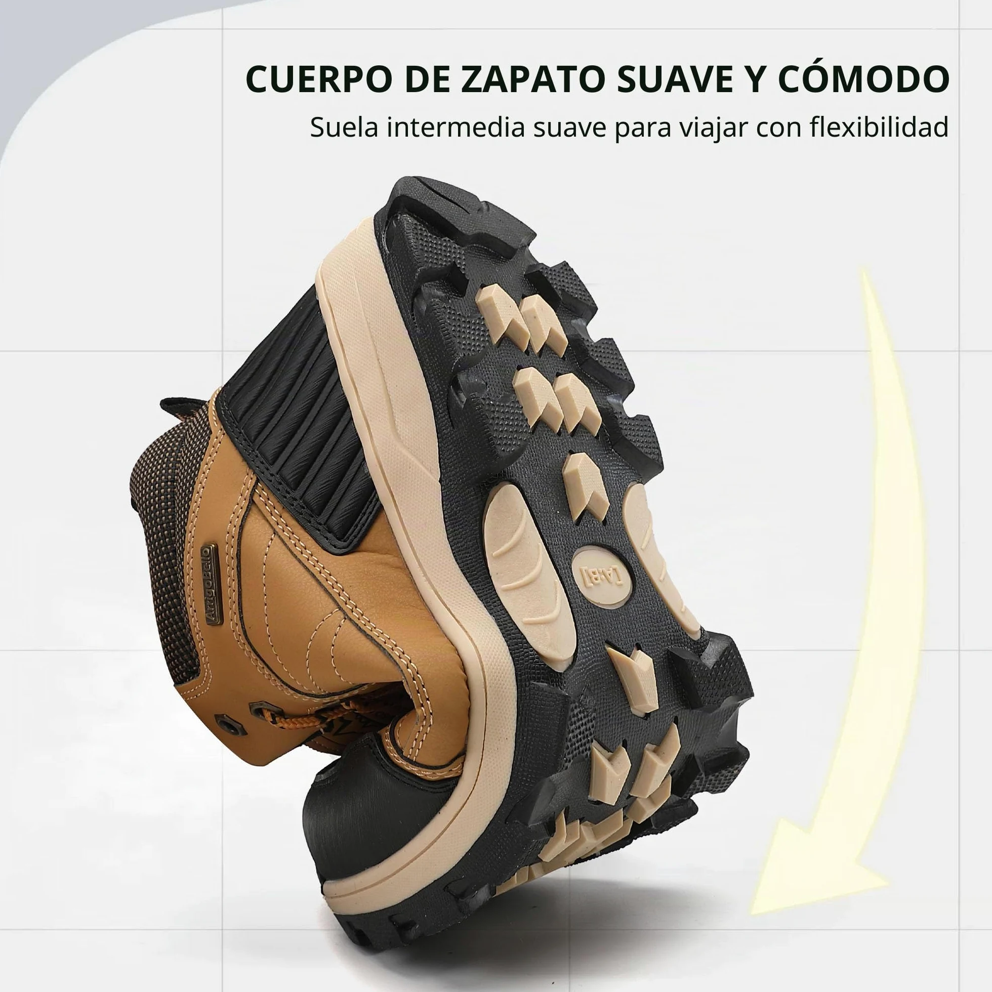 ARRIGO BELLO Botas Hombre Invierno Botines Montaña Cálido Antideslizante Trekking Nieve Zapatos Talla 41-46