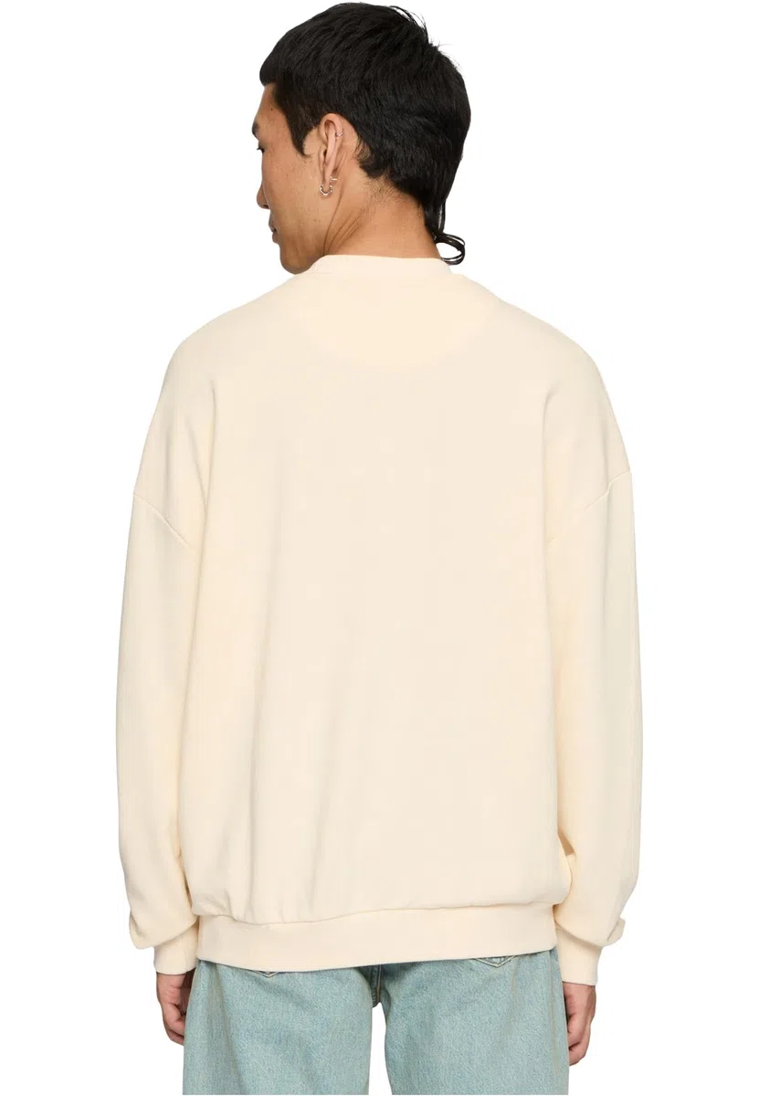 Urban Classics Sudadera de Cuello Redondo Hombre Sudadera Negro Regular