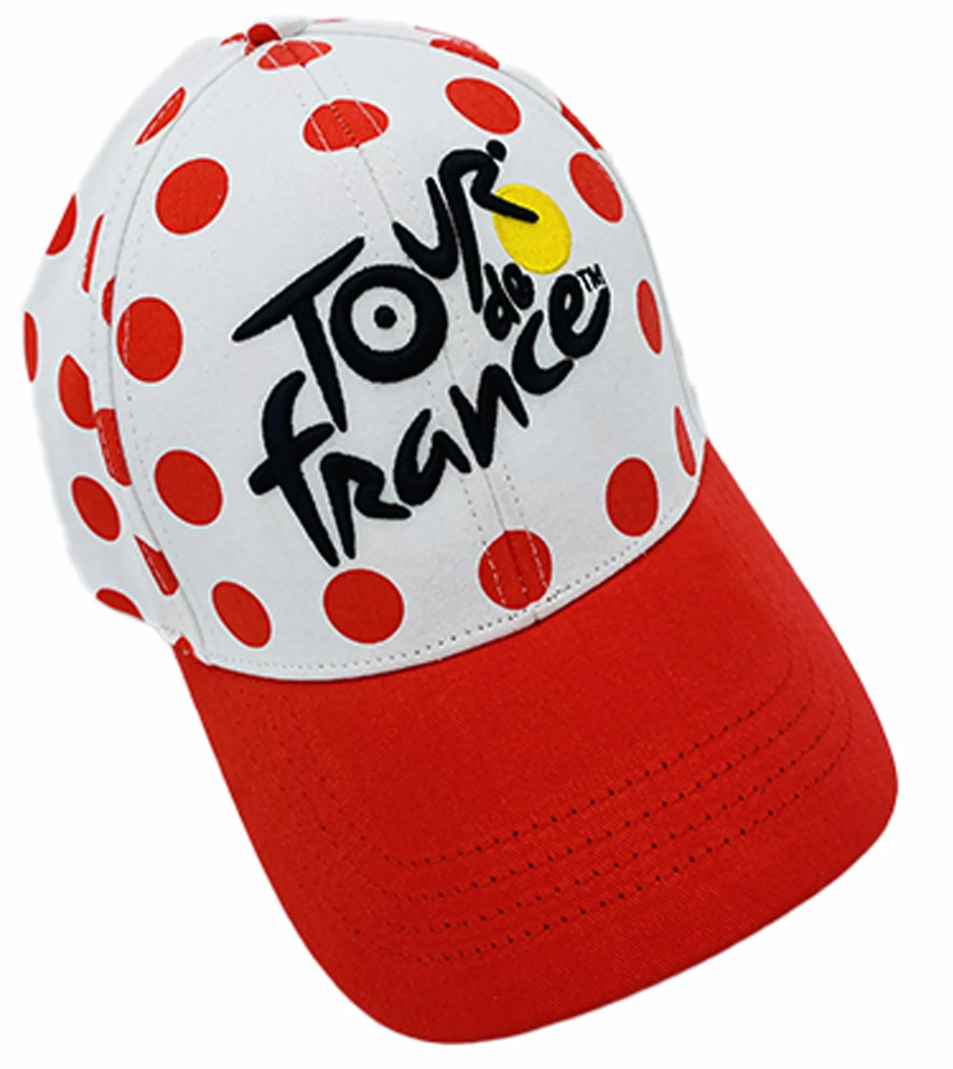 Tour de France Gorra Camiseta Mejor Escalador – Colección Oficial de Ciclismo – Talla ajustable, multicolor