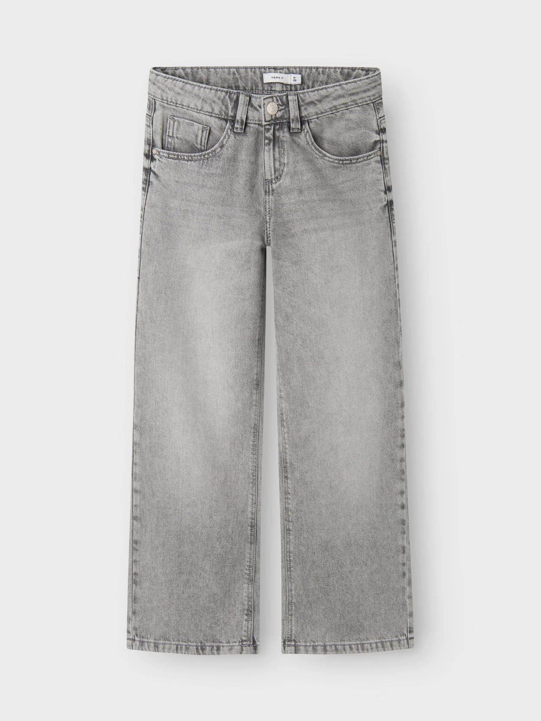 Name IT Nkfrose Wide Jeans 5529-be Noos - Vaqueros Anchos Niñas