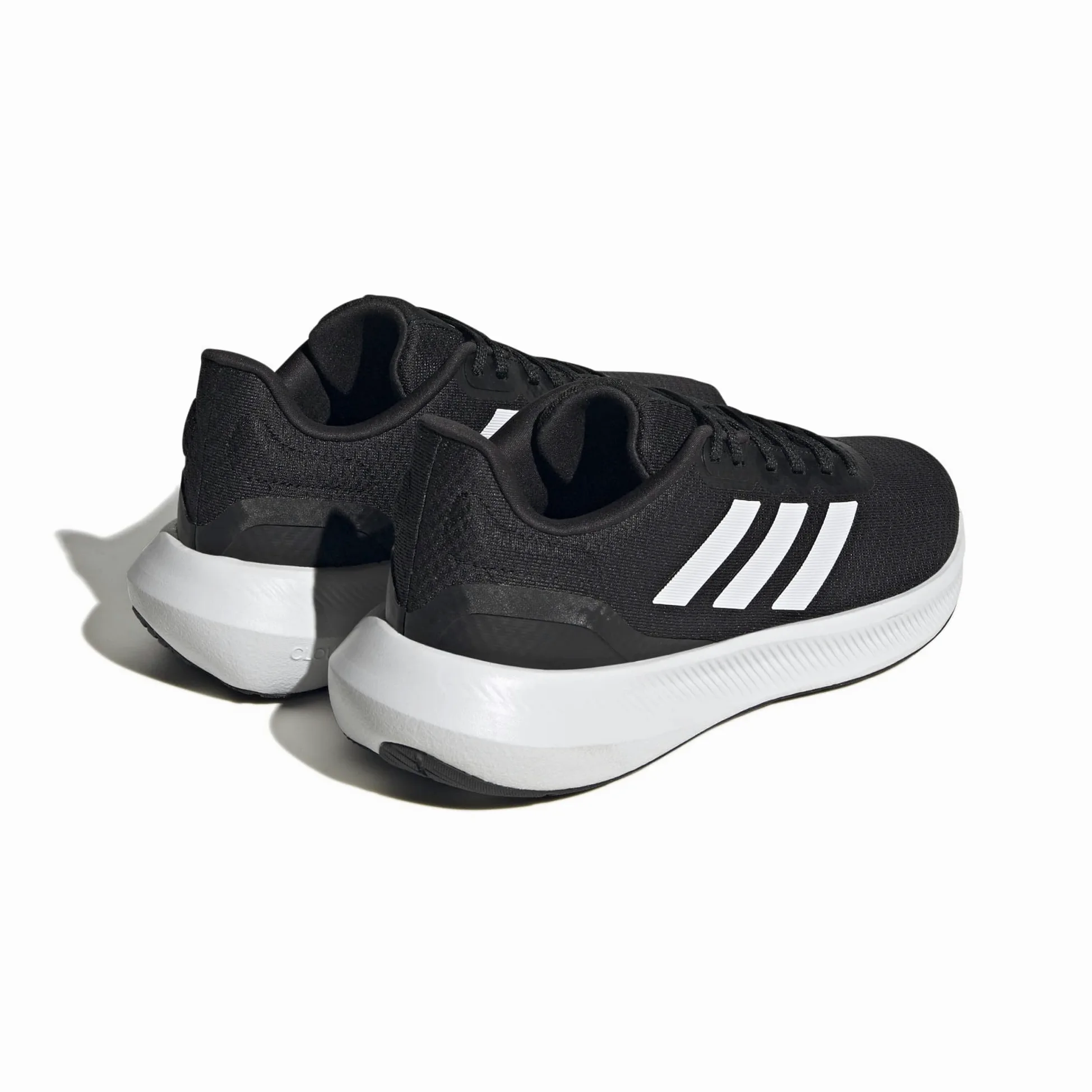 adidas RunFalcon Wide 3 Shoes, Zapatillas para Correr Mujer, Core Black/Cloud White/Core Black, 38 EU
