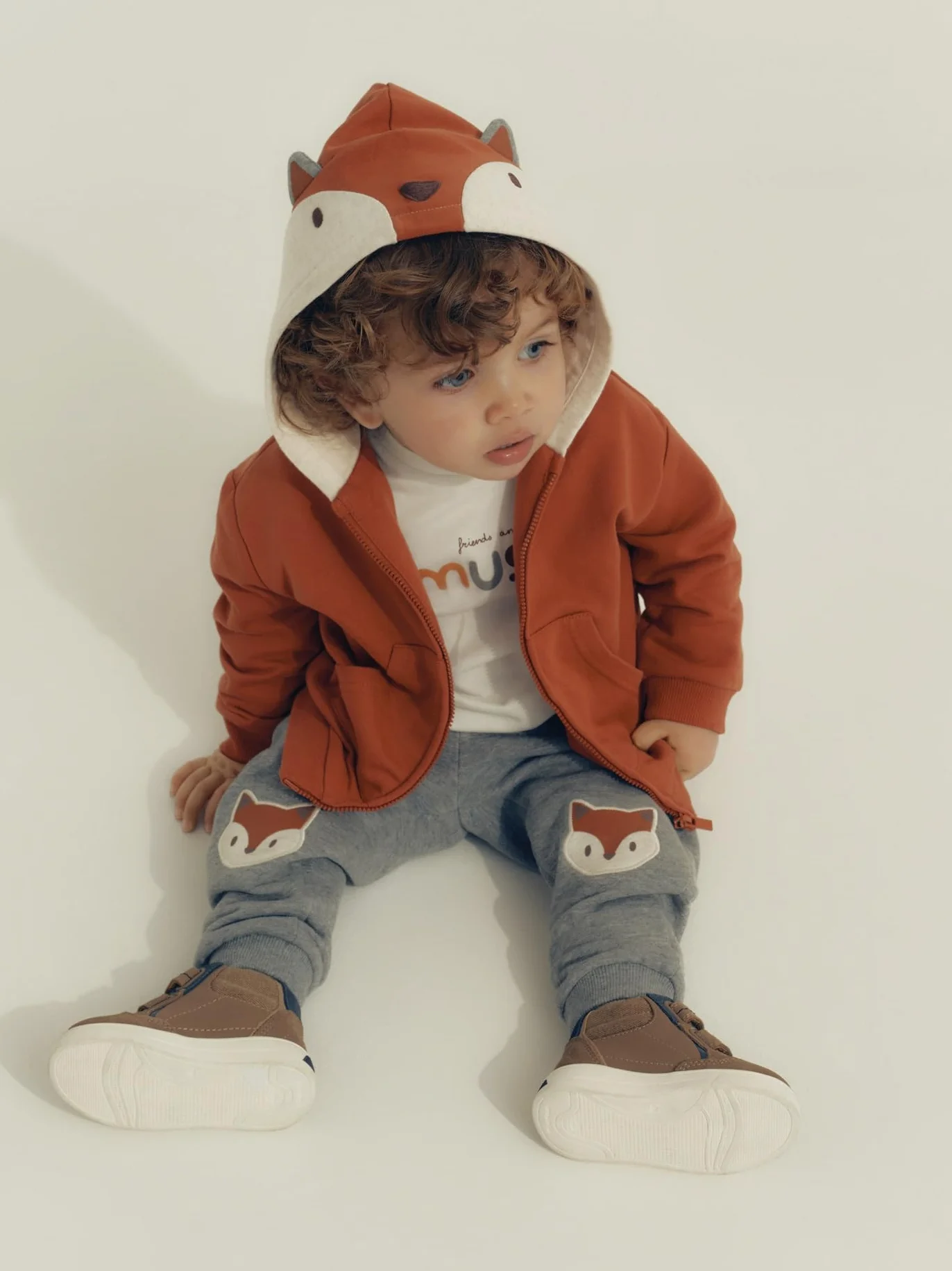 Mayoral Chandal camiseta 3pc para bebé niño Teja