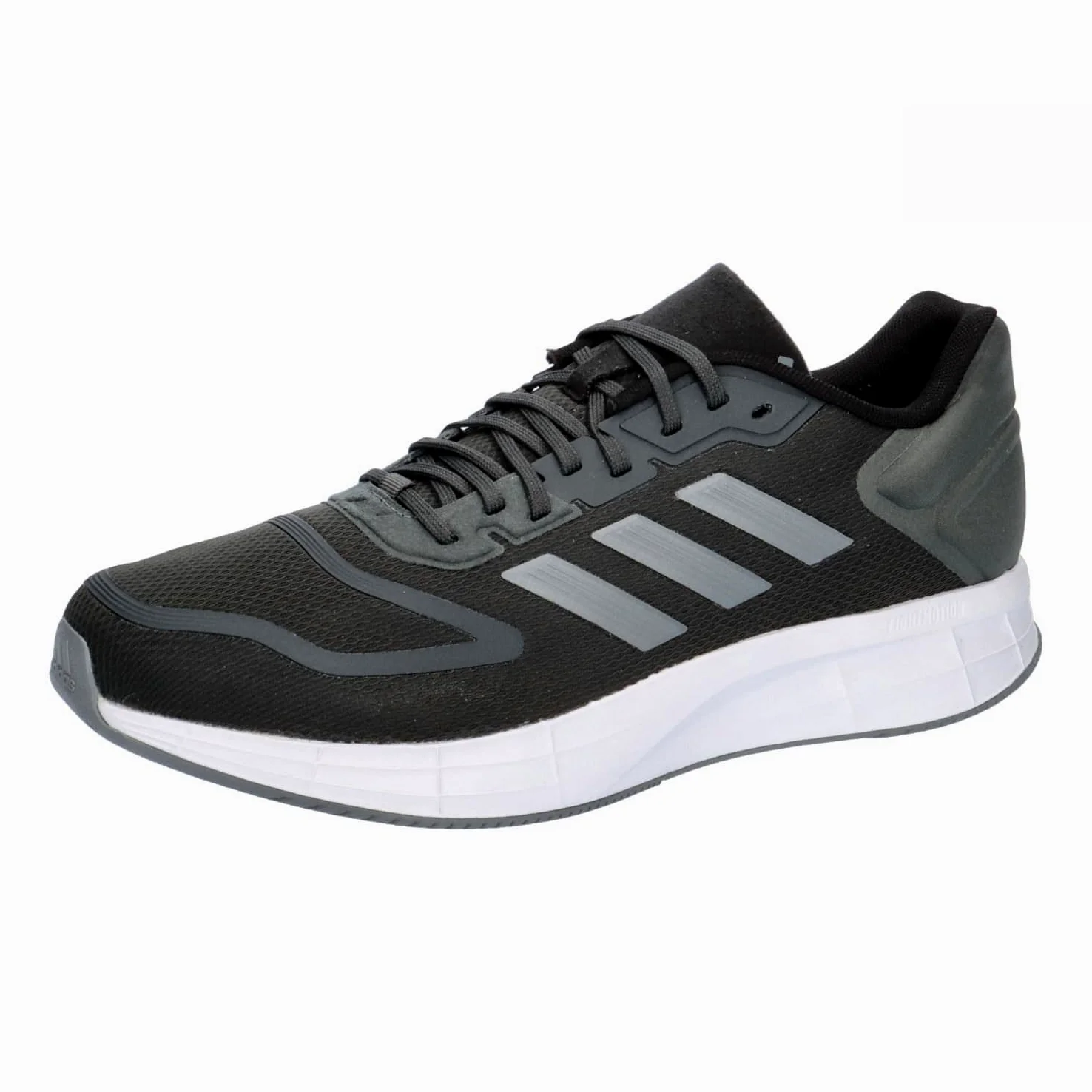 adidas Duramo 10 Shoes, Zapatillas para Correr Hombre, Grey Six/Grey Three/Cloud White, 46 EU