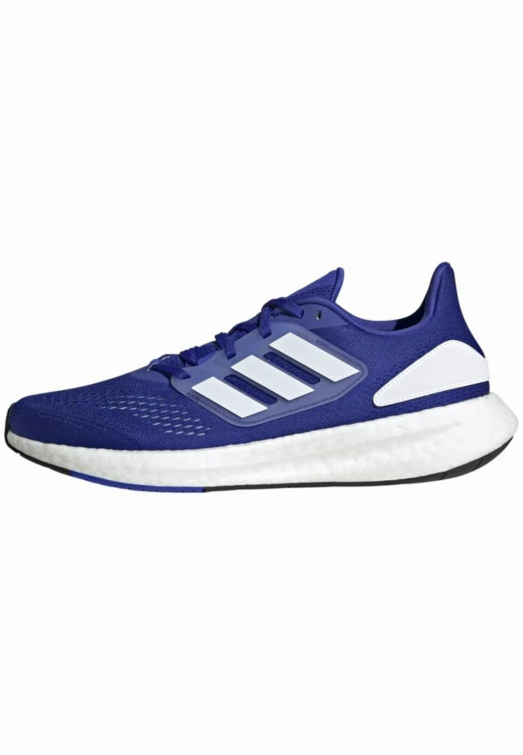 adidas Hombre Pureboost 22 Shoes, Lucid Blue / Cloud White / Pulse Mint, 40 2/3 EU