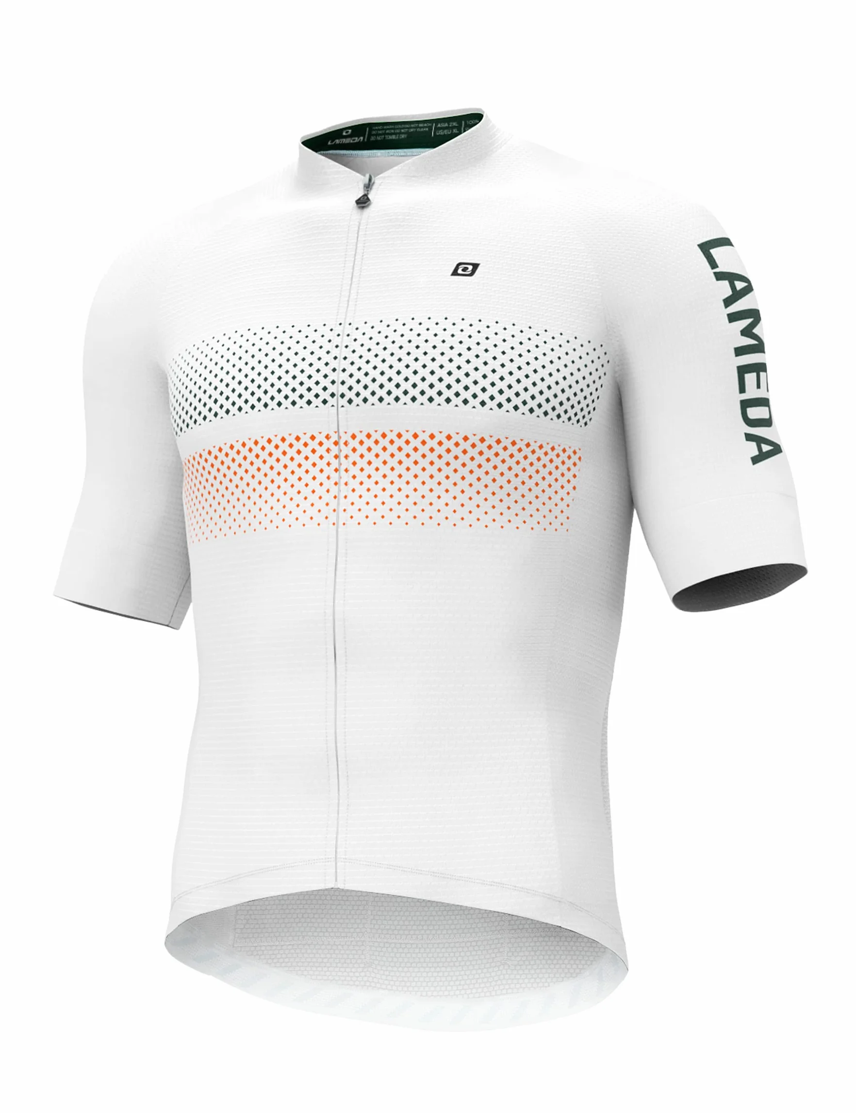 LAMEDA Maillot Ciclismo Hombre Verano Poliéster 100% Transpirable