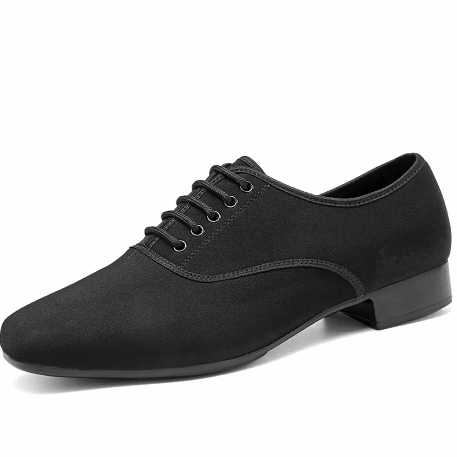 Zapatos de Baile Latino Hombre Zapatos de baile latino de salón, zapatos de Jazz for hombre, zapatillas de deporte for hombre, zapatos de baile profesionales o de práctica de tacón bajo, tela Oxford(I