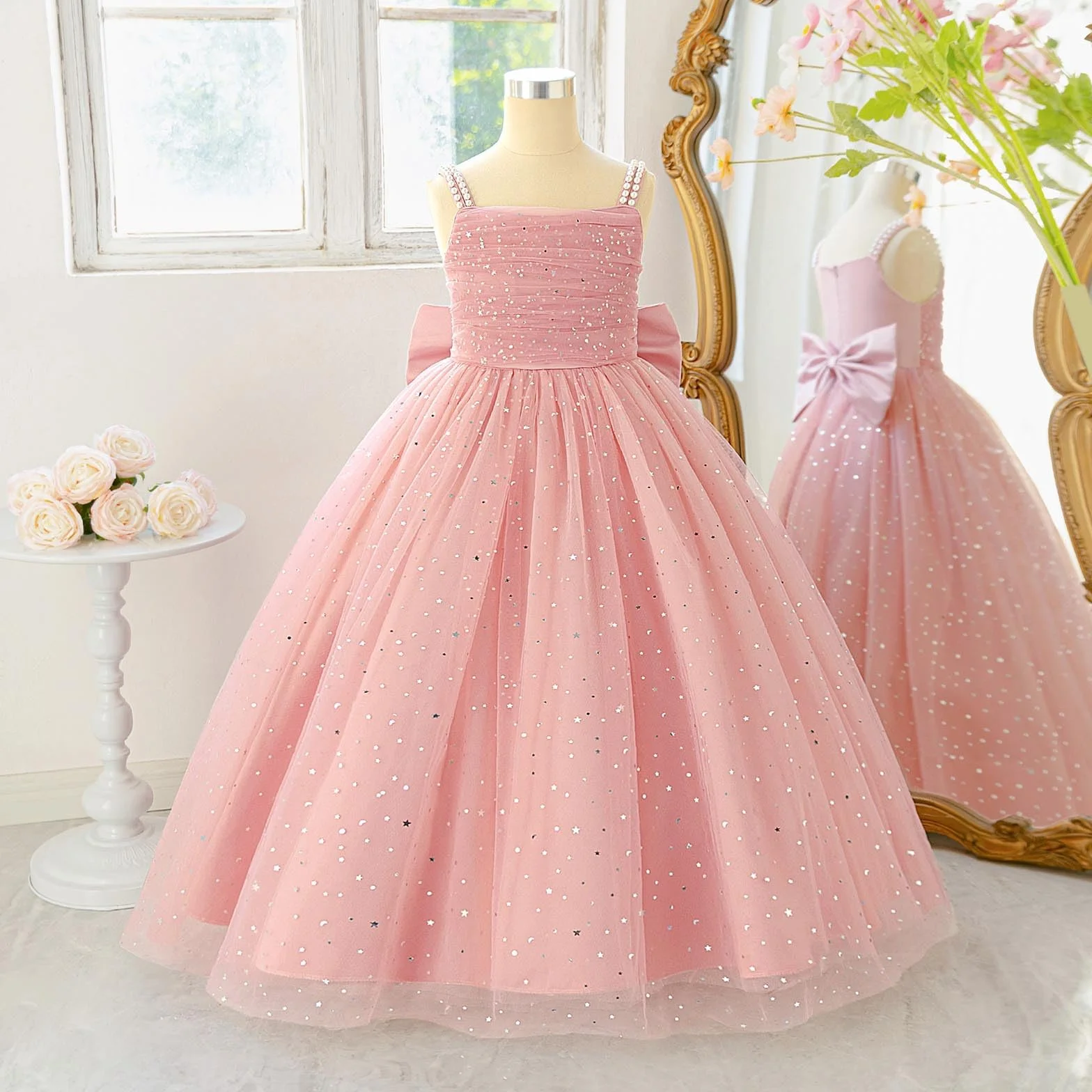 Tutu Ballet Niña Tutu Niña Falda Fin de Semana Casual Vestido Sin Mangas para Concursos De Belleza, Tutú Sofisticado Ideal para Fiestas Formales Y Sesiones De Fotos Profesionales