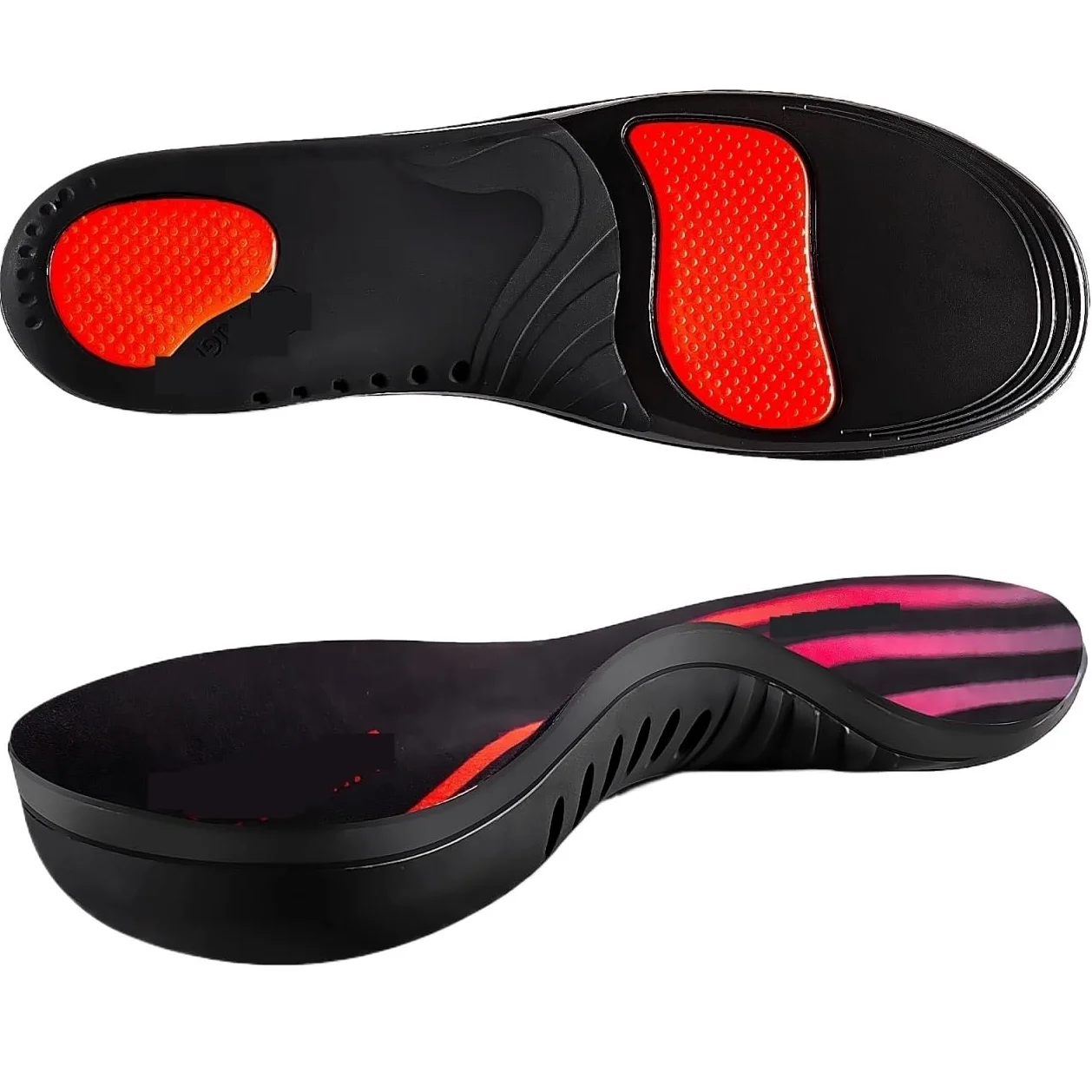 Plantilla ortopédica for soporte de arco resistente | Distribuye la presión Botas de trabajo con plantilla for correr atléticas(M 41-43(280mm))