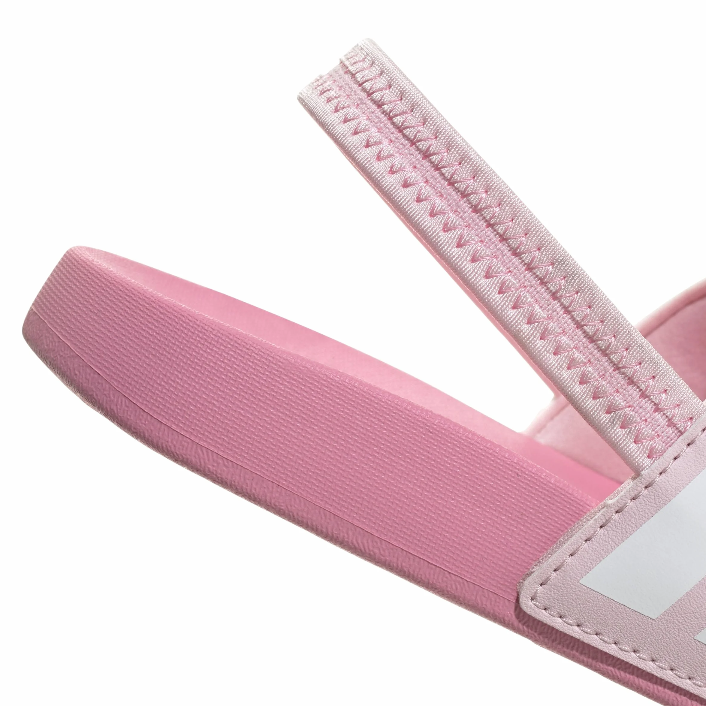 adidas Unisex niños ADILETTE ESTRAP SLIDES CHILDREN, Clear Pink/Cloud White/Bliss Pink, 34 EU