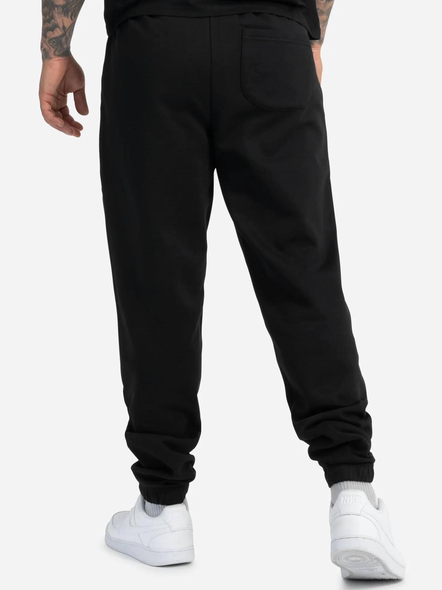 Lonsdale Ockle - Pantalones de chándal Hombre | 100% algodón peinado, cordón elástico en la cintura, 3 bolsillos, ideal para gimnasio, viajes y uso diario