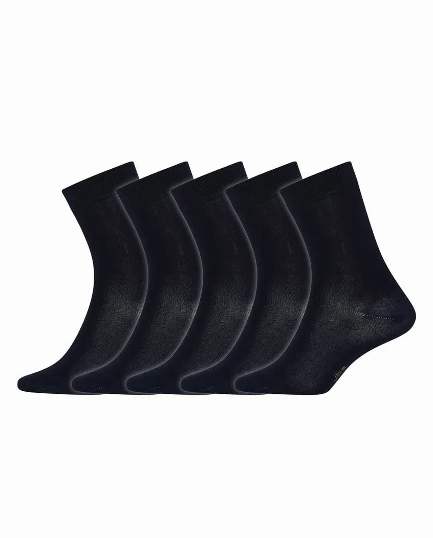 jbs Bamboo Boy Socks - Pack de 15, azul marino, 31-34 cm