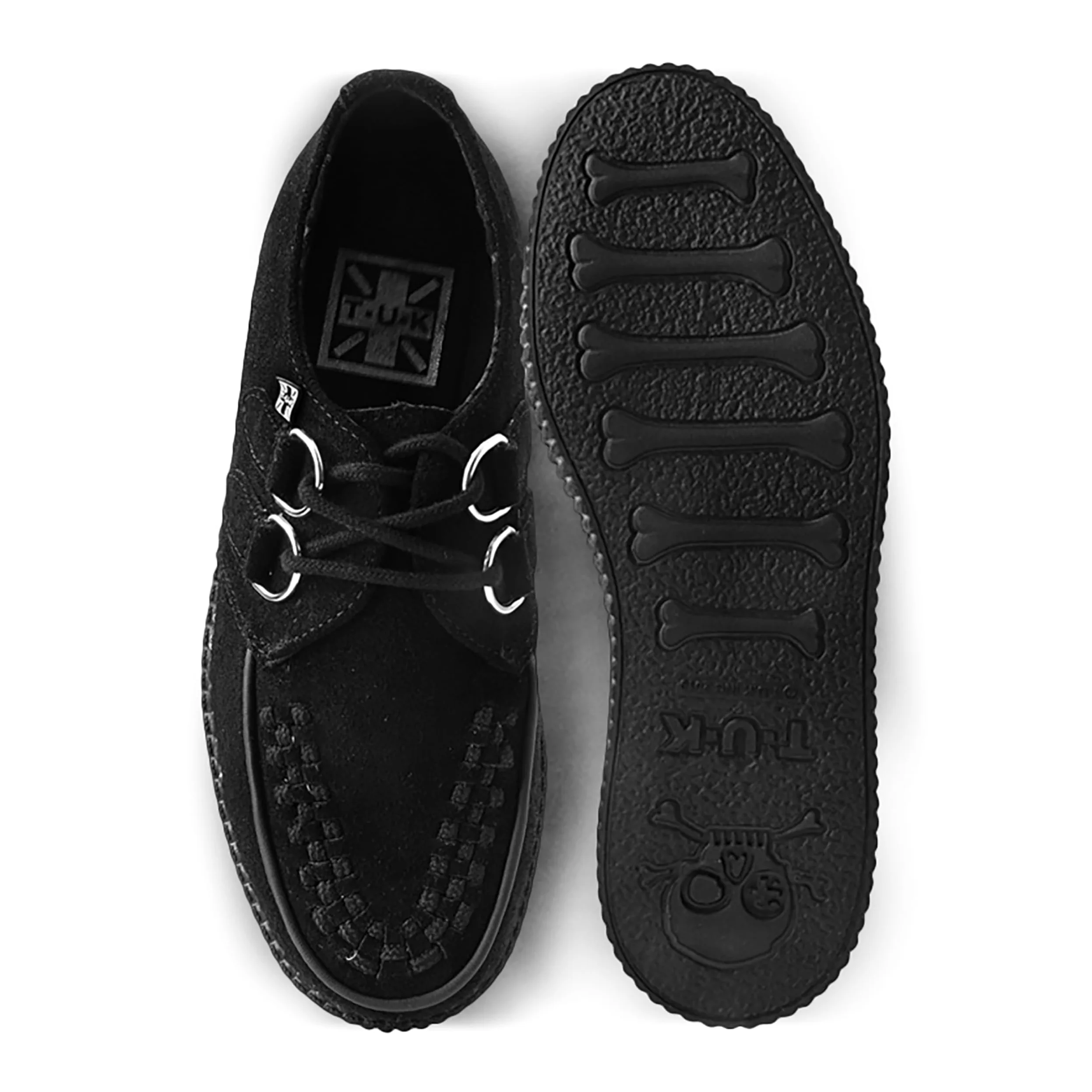 T.U.K. Leather Viva Low Creeper - Zapatos Hombre y Mujer