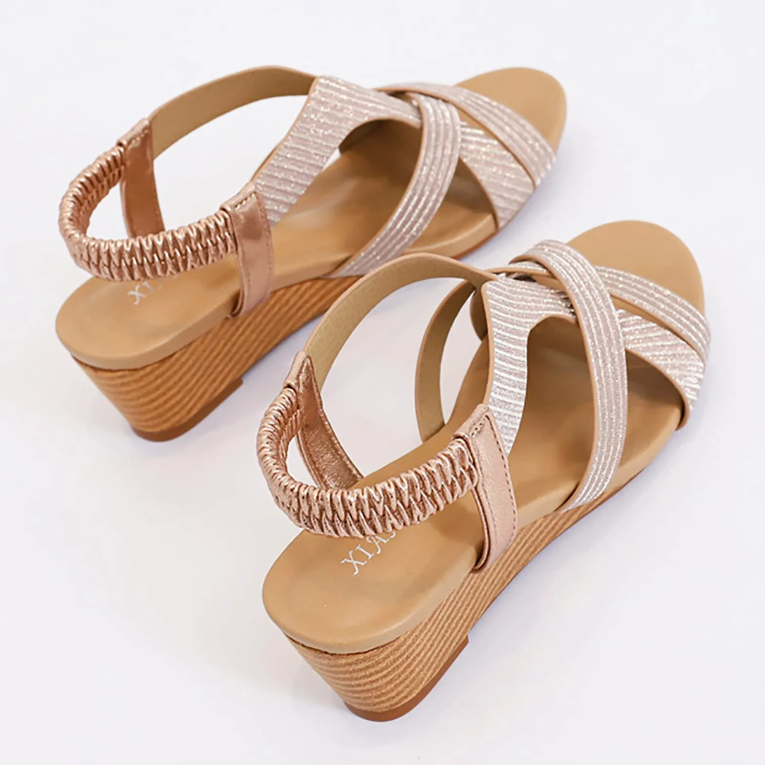 Sandalias Mujer Verano Planas Bohemio Cómodas De Con Punta Abierta Estilo Nacional Para Mujer, Romanas Tacón Pendiente Viaje Cuñas Cuña Ortopedicas Trekking Ancho Especial Pie Cavo