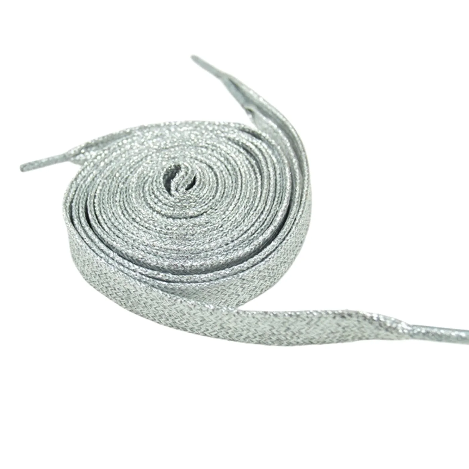 10 pares de cordones brillantes dorados y plateados for zapatillas deportivas Para Zapatos Casuales