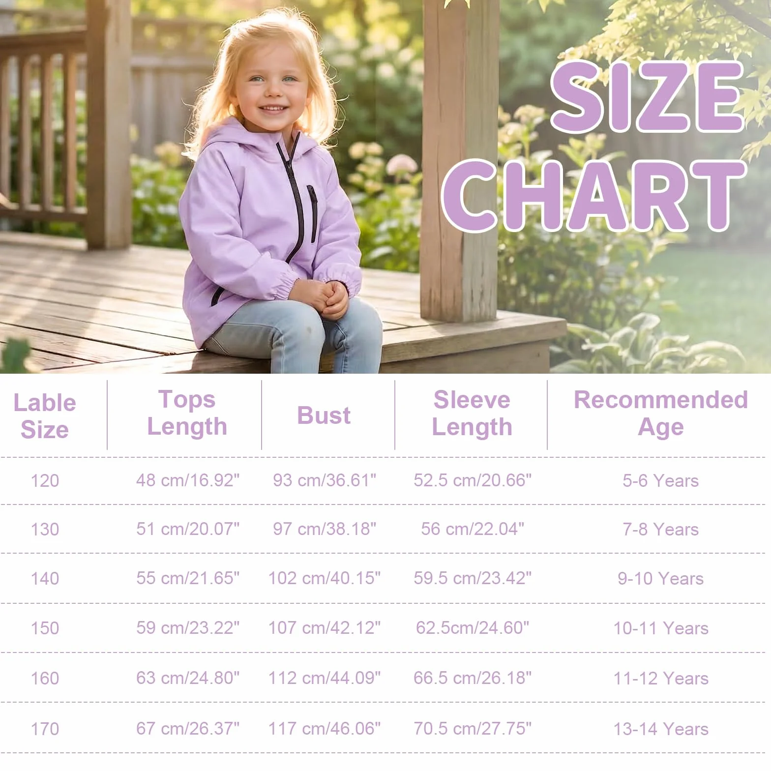 Chaqueta Impermeable para Infantil Reflectante Chubasquero Niñas Impermeable Abrigo con Capucha Niños Ligera Cortavientos Chaquetas de Lluvia Acampada Ropa de Agua para Adolescentes 5-14 años