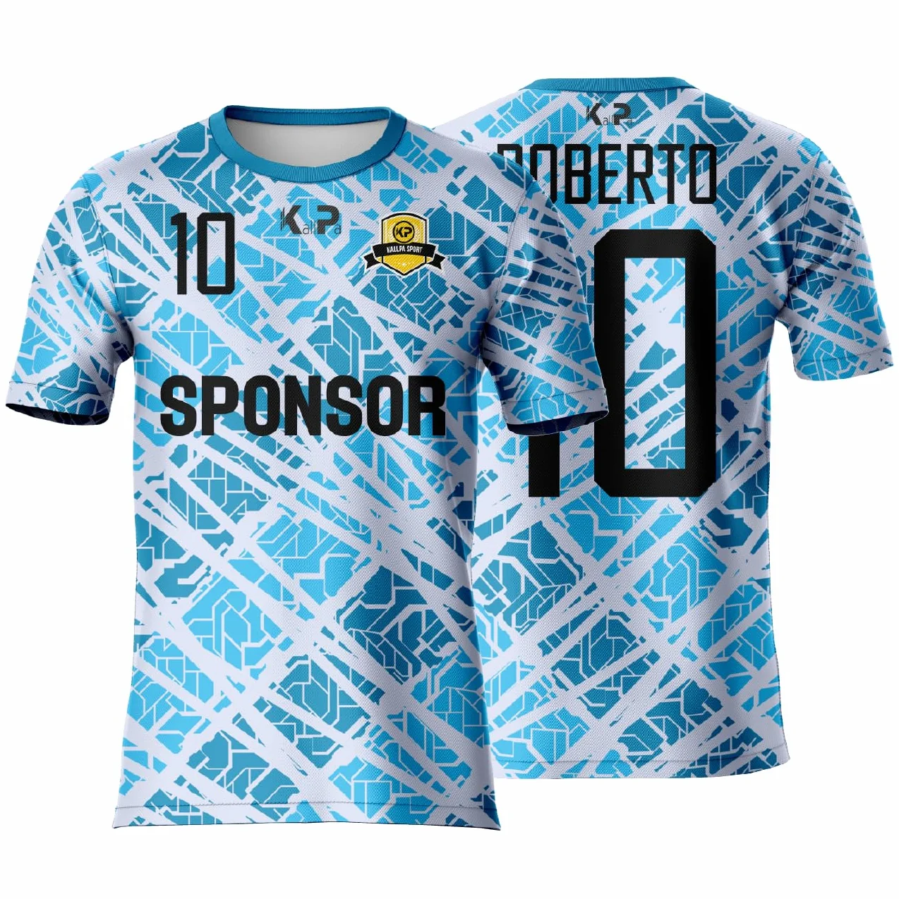 KALLPA Equipación Deportiva de fútbol Personalizada. Unisex niños y Adultos. Personaliza con tu Nombre, Escudo y número. Diferentes Modelos y Colores