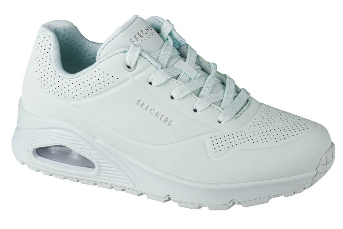 Skechers UNO FROSTY KICKS, Zapatillas para Mujer, Mint Durabuck/Textile Trim, 40 EU