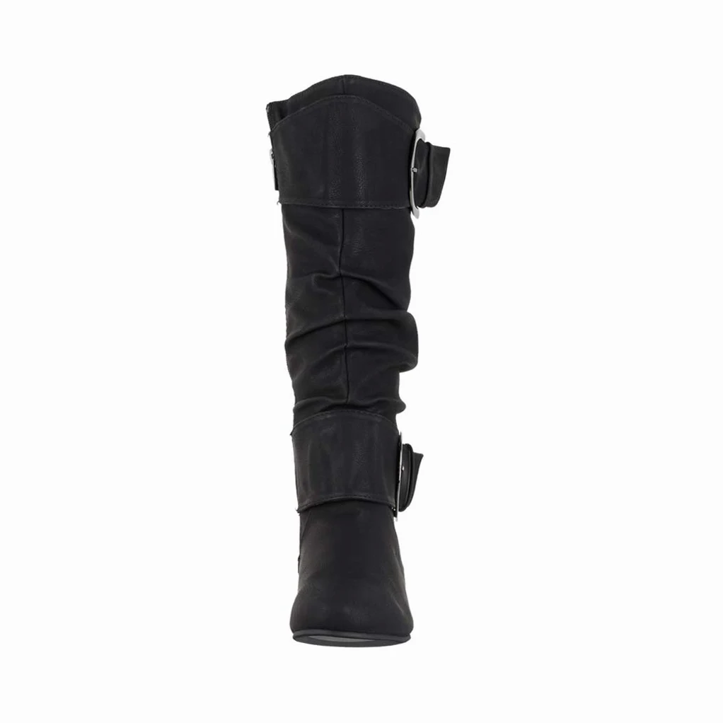 Elara Botas Mujer Boots Botines Deslizamiento Chunkyrayan