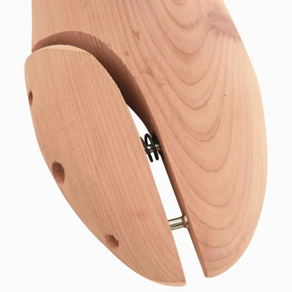 Horma de zapatos de madera de cedro para mujer EU 36-37 con calzador, dilatador para el cuidado del calzado y mantener la forma