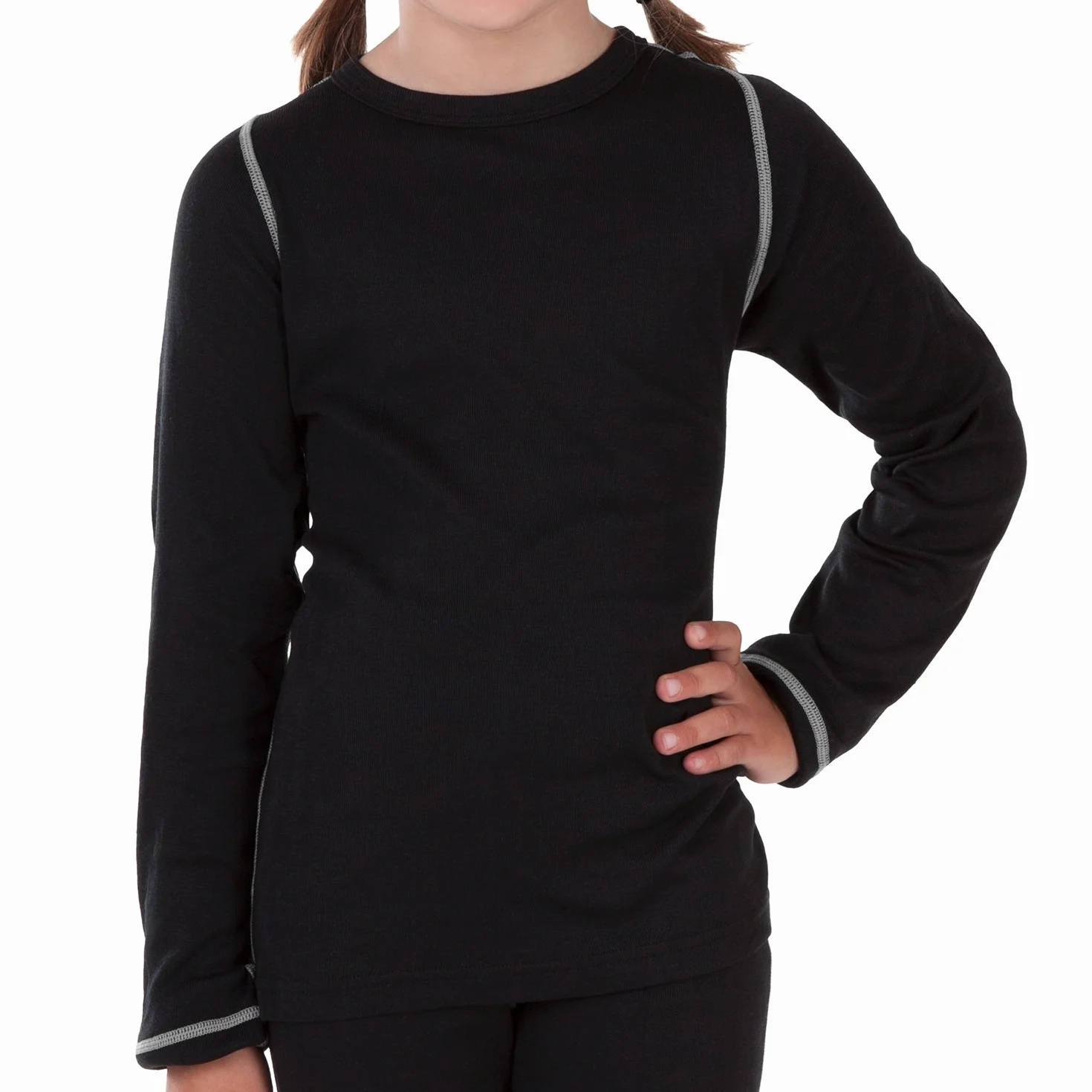 CFLEX POLARDRY Conjunto de Ropa Interior térmica Secado rápido para niños y niñas