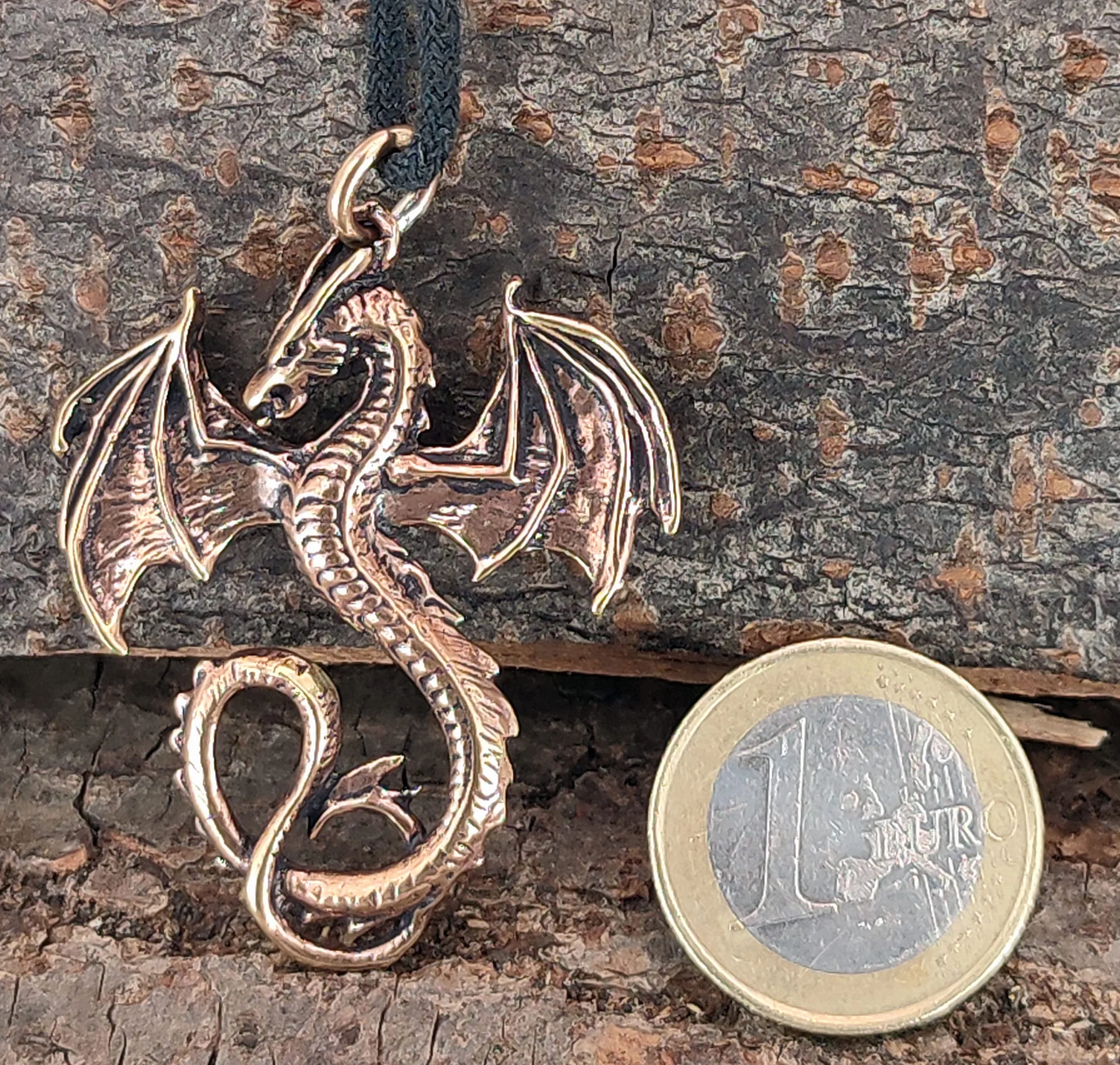 Gran Dragón Colgante de bronce nº 11