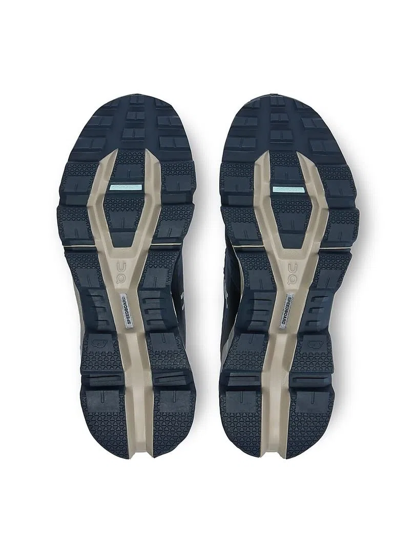 ON Cloudwander Waterproof, Botas de Senderismo Mujer, Navy Desert, 40 EU