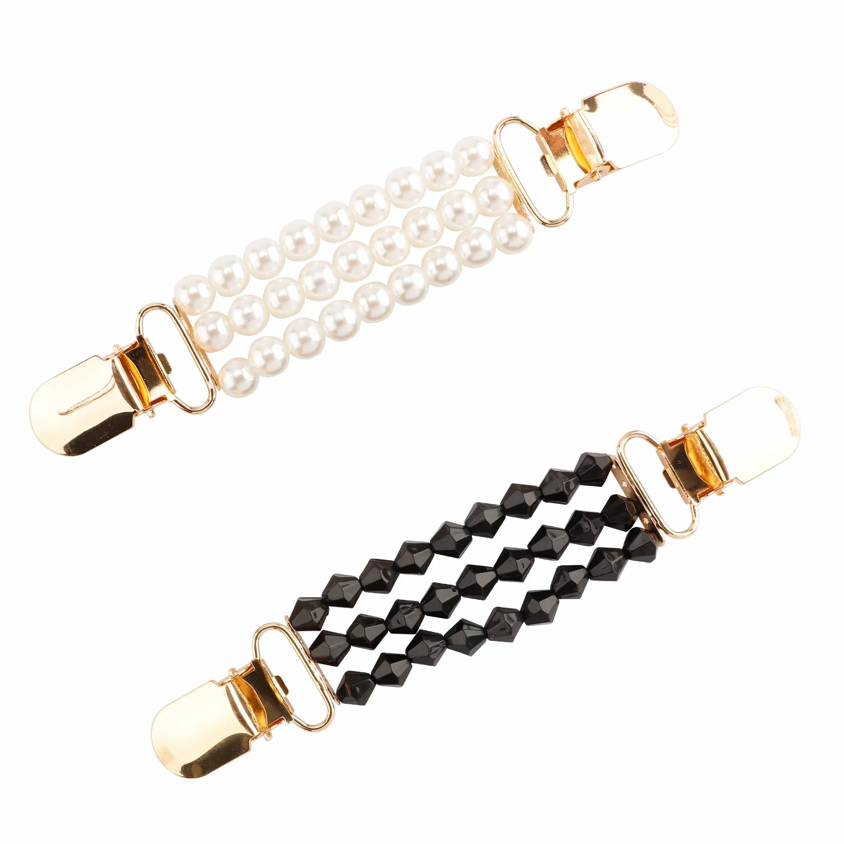 Clips de vestir, 2 clips de cincha, clips de camisa, clips de chal para mujer, clip de cintura para ropa