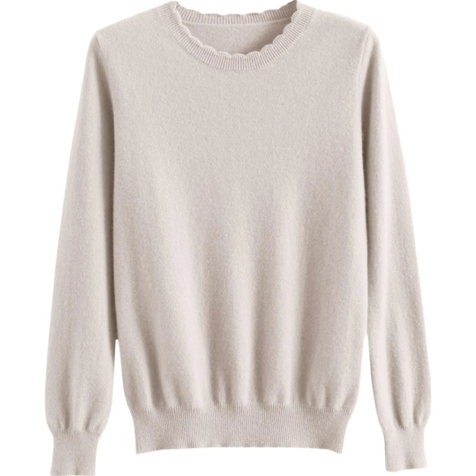 Camiseta térmica Interior Femenina Manga Larga Cuello para Invierno Abrigada