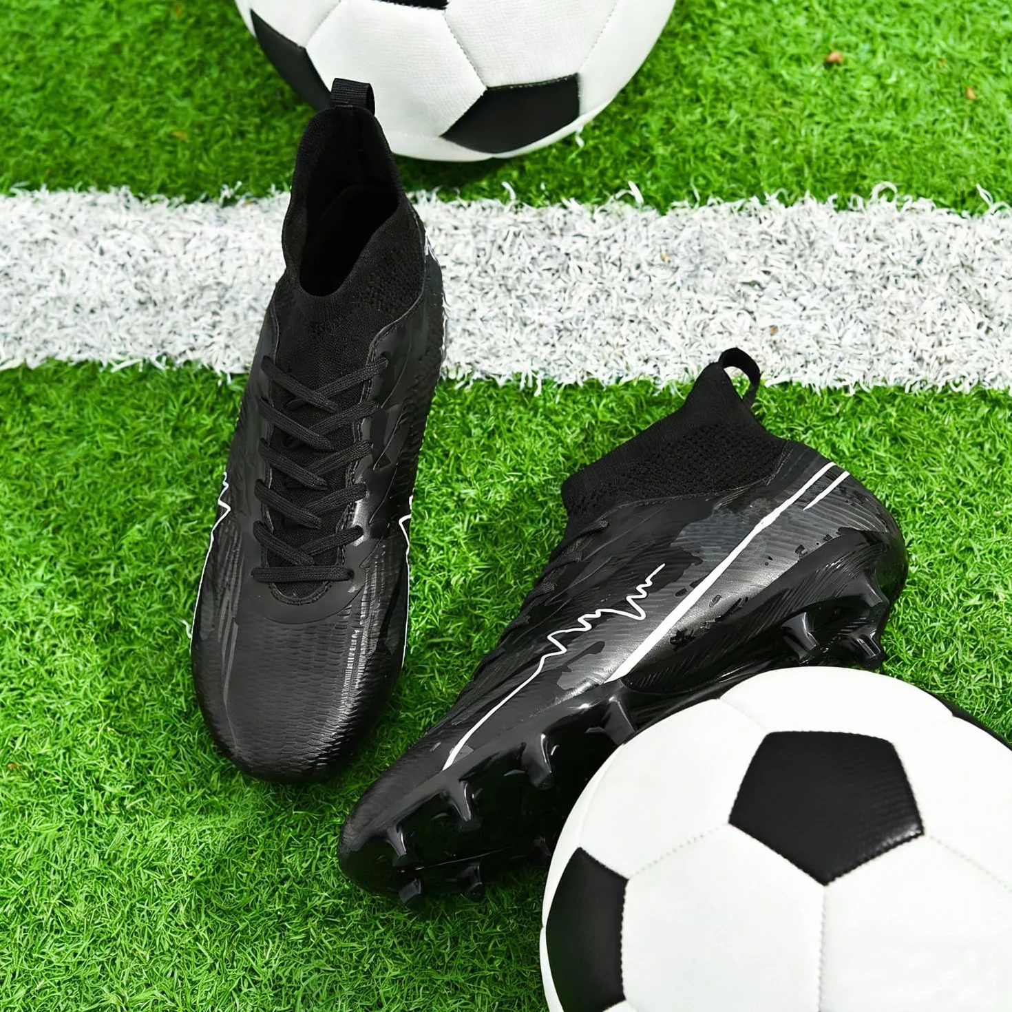 Zapatillas de Fútbol Hombre Spike Profesionales Turf Training