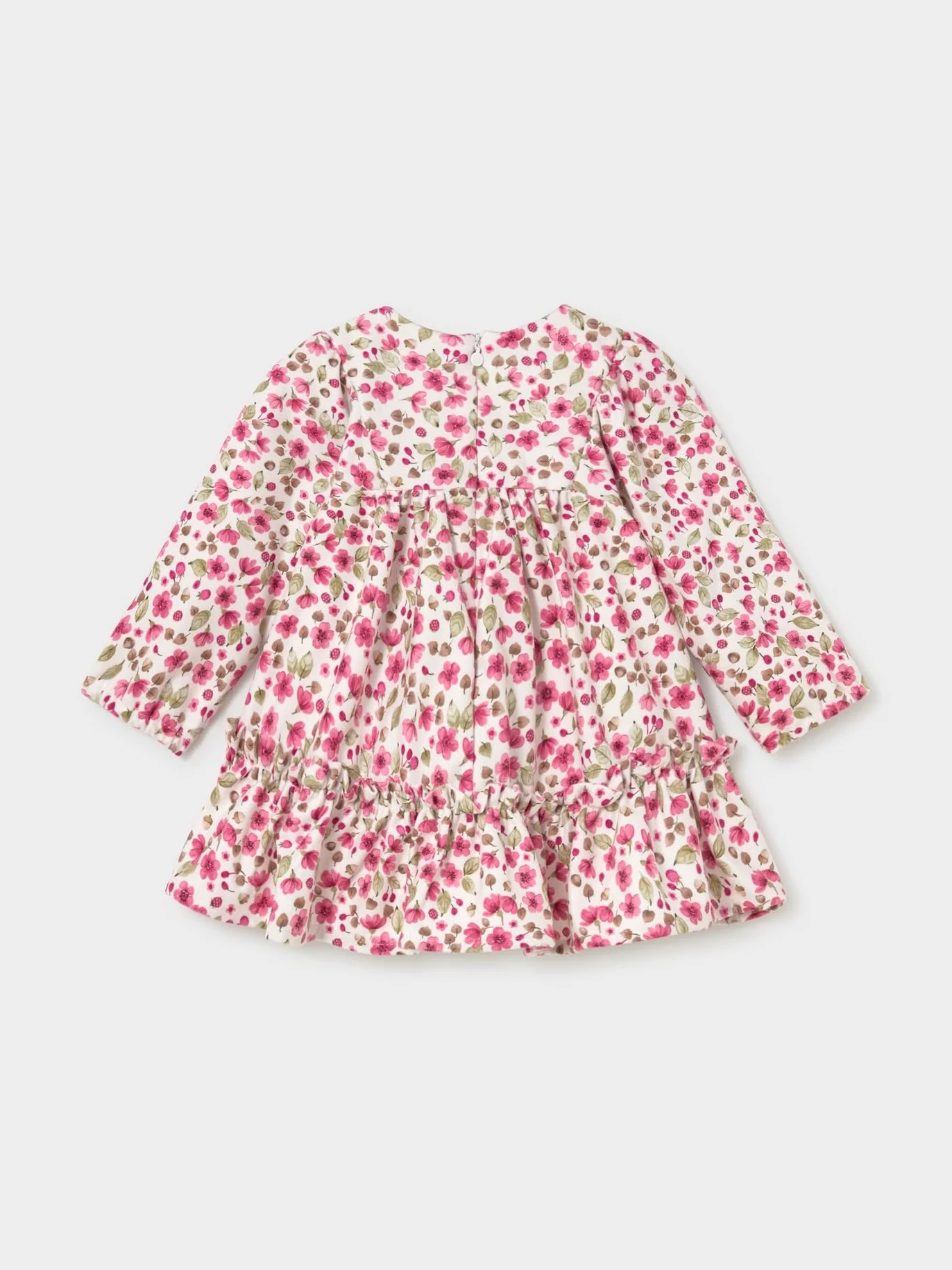 Mayoral Vestido Terciopelo Estampado para bebé niña Petalo