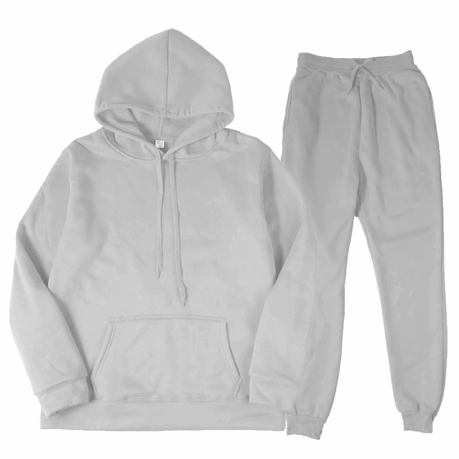Conjunto de chándal para hombre con capucha, pantalones de correr | Chándal Hombre Conjunto con Capucha Top de Manga Larga y Pantalones de Correr con Cintura Elastica Running