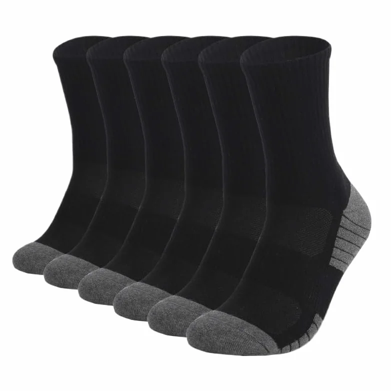Calcetines deportivos acolchados: calcetines acolchados for correr largas distancias for hombres y mujeres, calcetines deportivos transpirables
