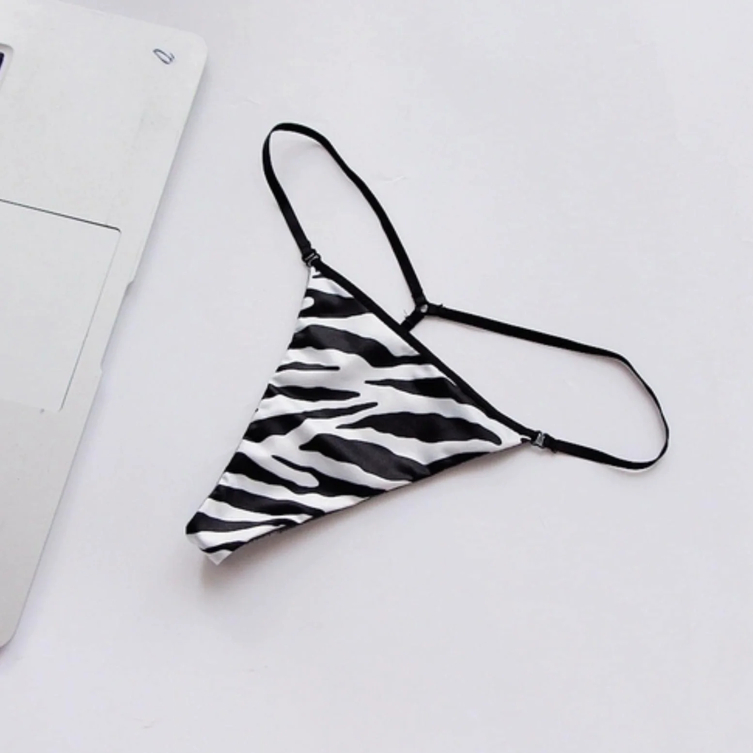 Sexy Women's tangingrina de Tallas de Tallas de Mujer Impresa Camo/Zebra/Leopard G-String Pink Women's Seamless Lingerie 20pcs