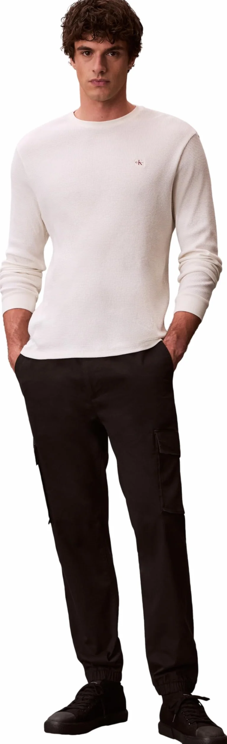 Calvin Klein Pantalón Cargo Hombre Comfort Cotton Skynny Fit