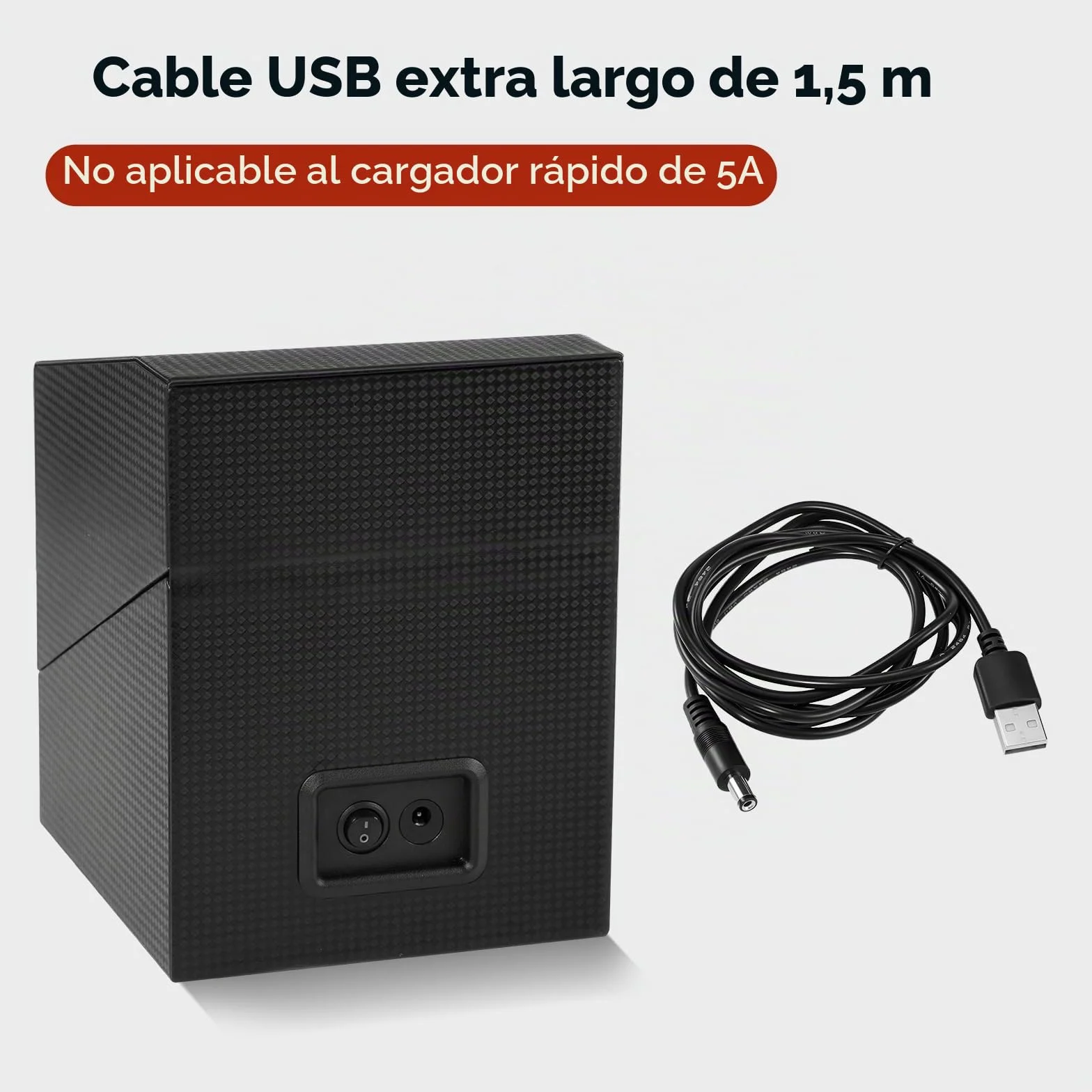 ProCase Enrollador de relojes automáticos caja giratoria 2 ranuras motor silencioso