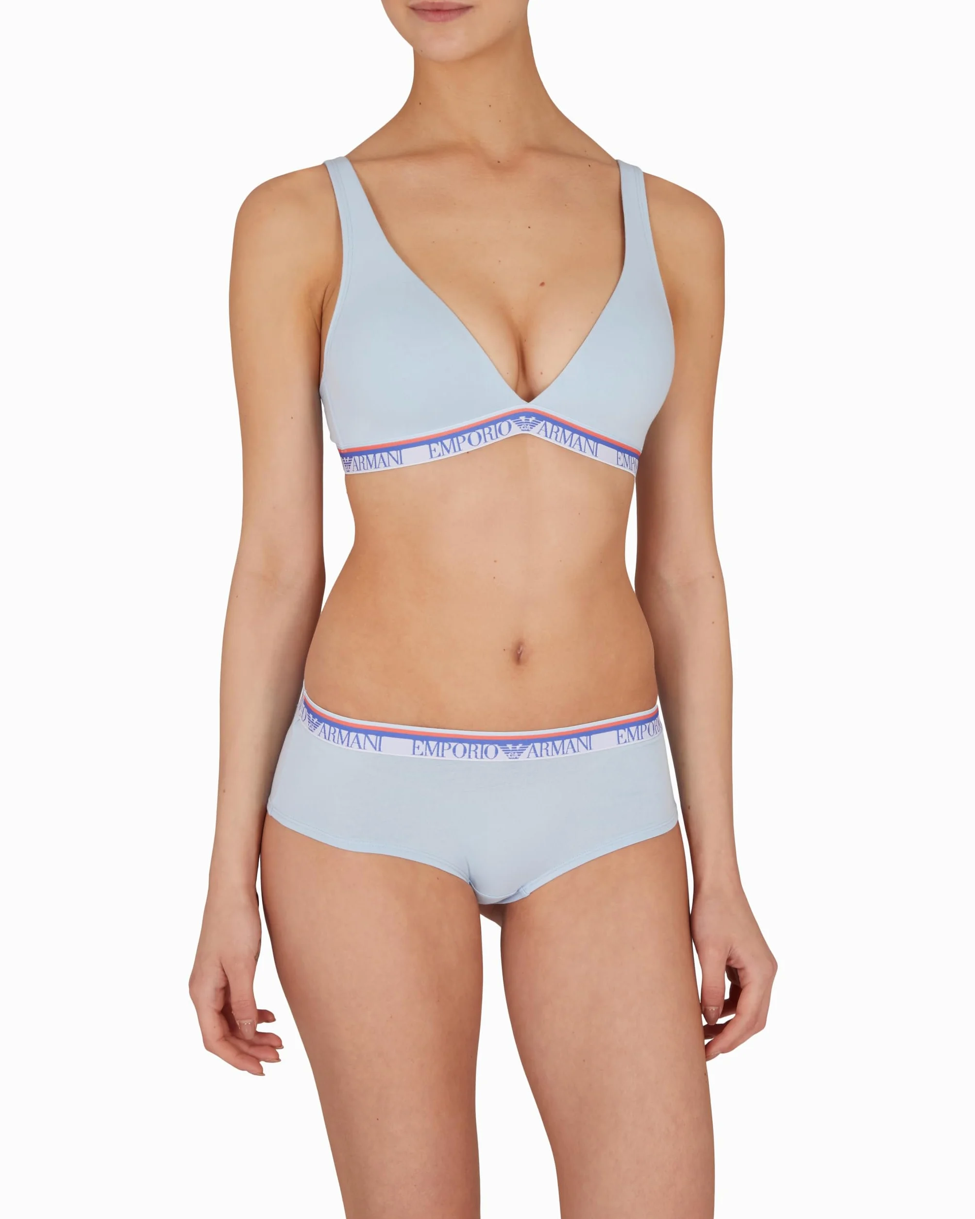 EMPORIO ARMANI Padded Triangle Bra Sujetador Acolchado para Mujer
