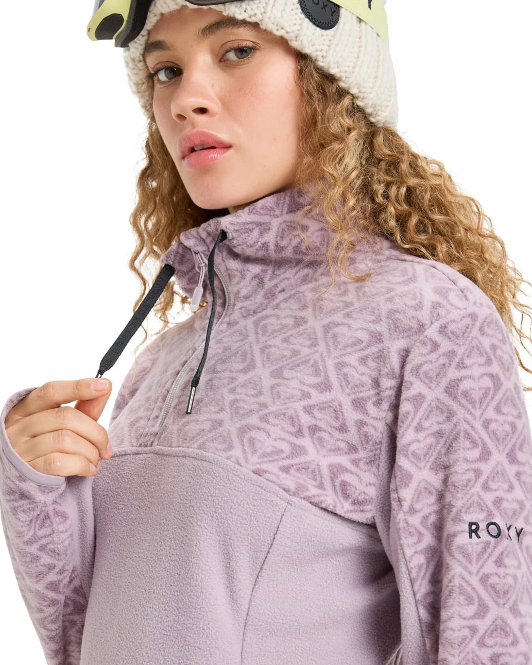 Roxy Sayna Polar Técnico con Media Cremallera Mujer