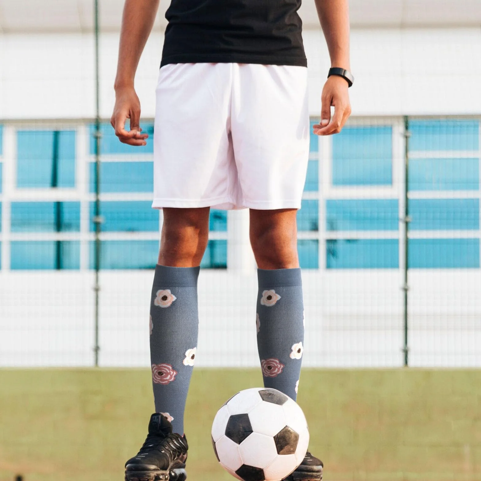 LEOSTEP Calcetines de Compresión para Hombres y Mujeres 6 Pares