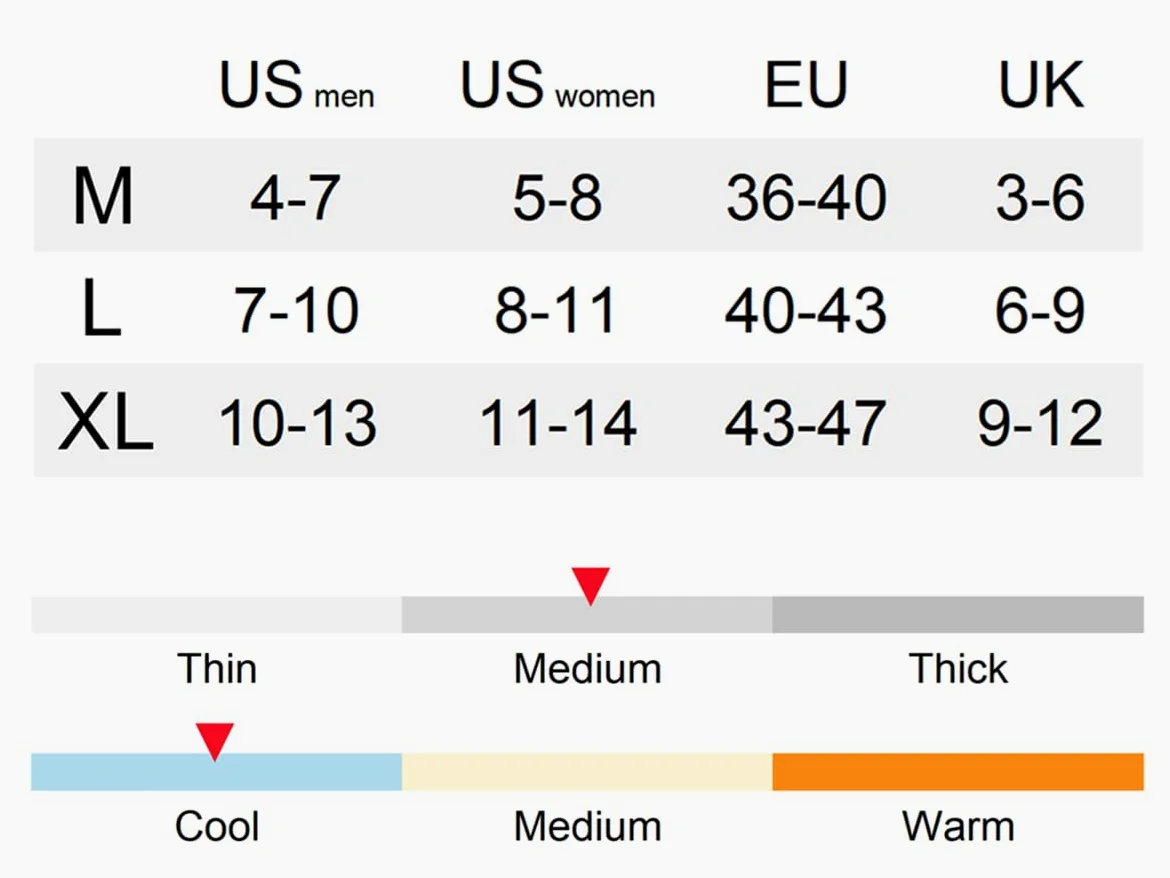 Coolmax - Calcetines de compresión acolchados para correr, 3 pares para hombre 4-13, mujer 5-14