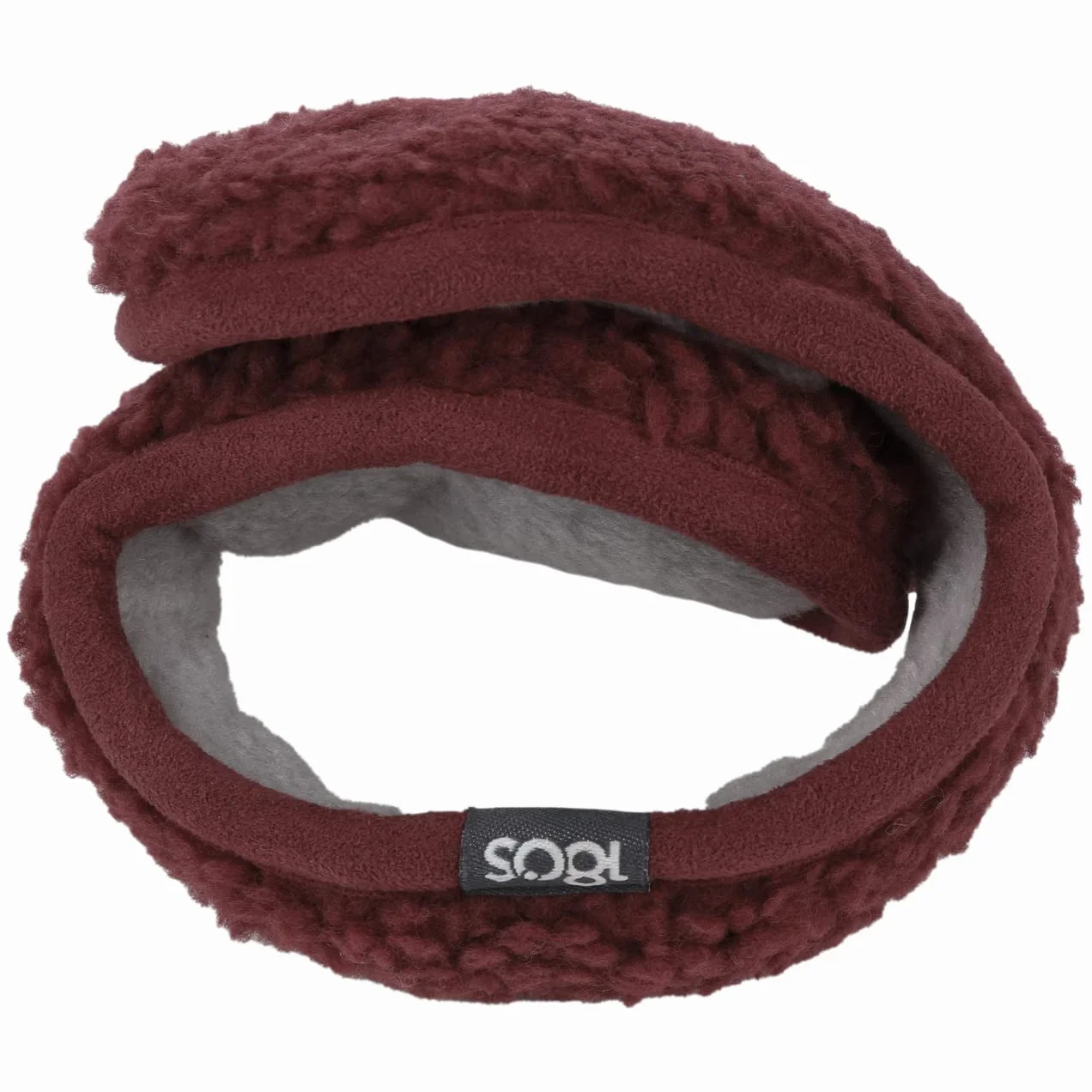 180s Orejeras Taos Kids Niño - con forro, ribete Invierno otoño/invierno - talla única rojo oscuro
